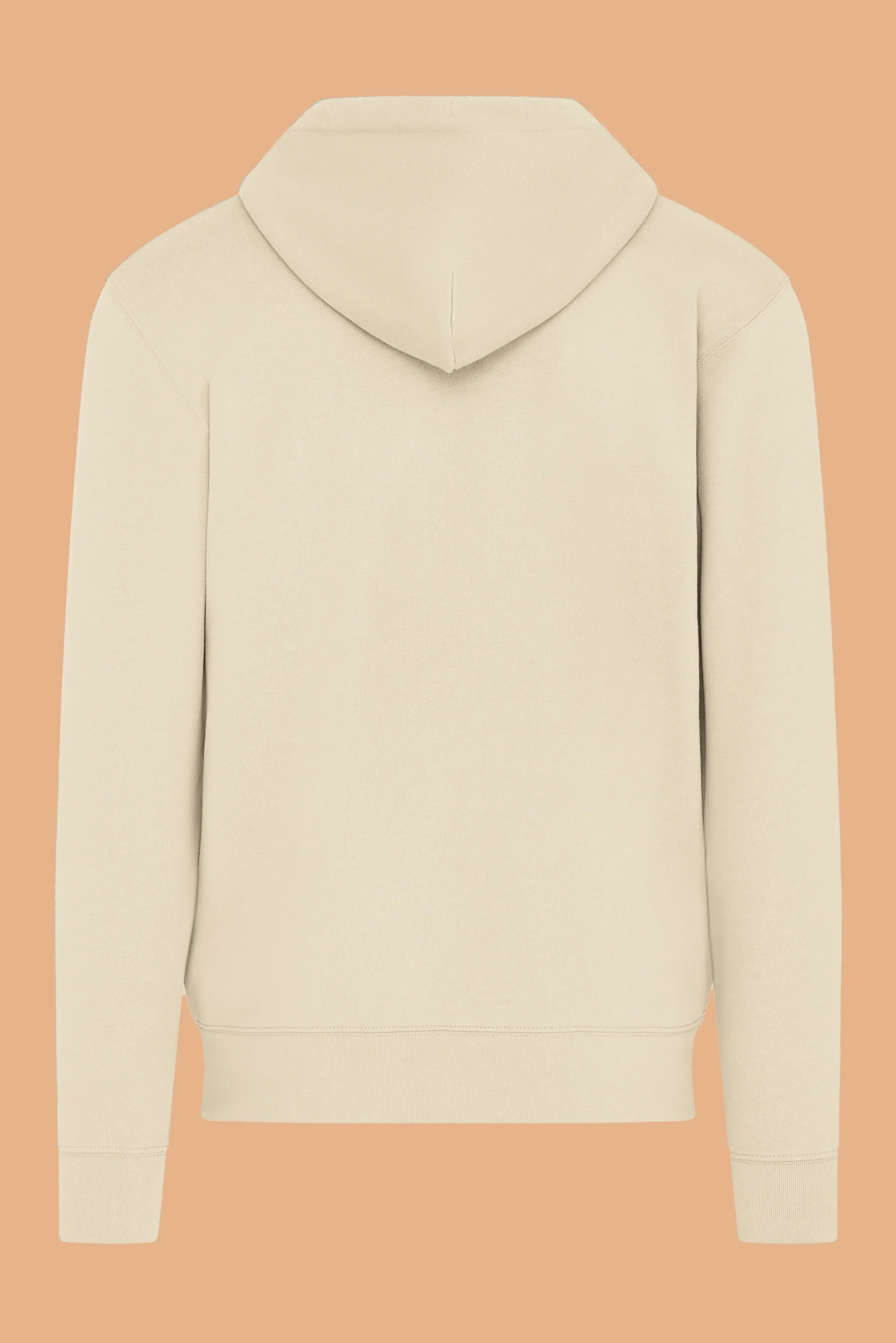 Embroidered P Zip-Up Hoodie