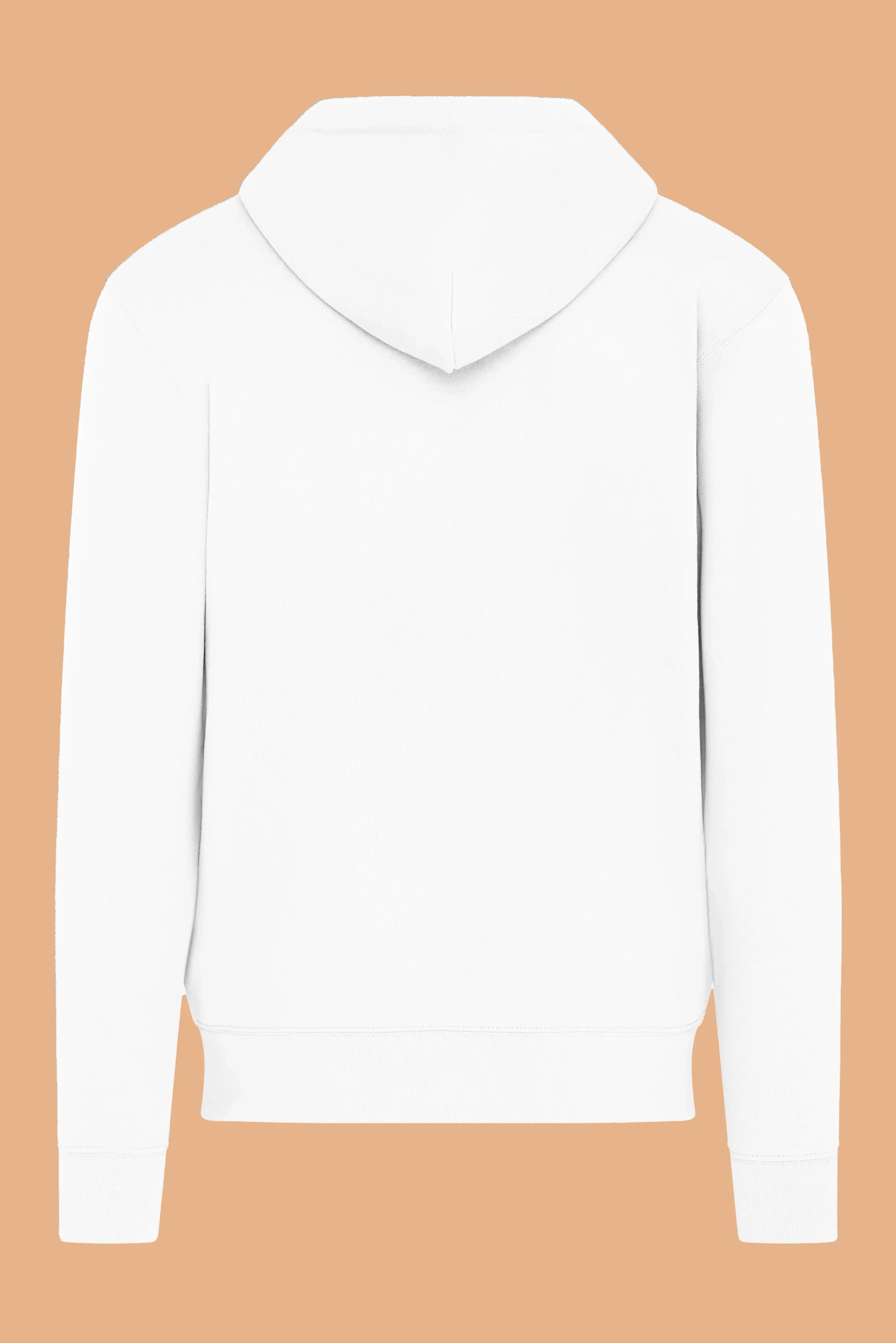 Geborduurde P-hoodie met rits