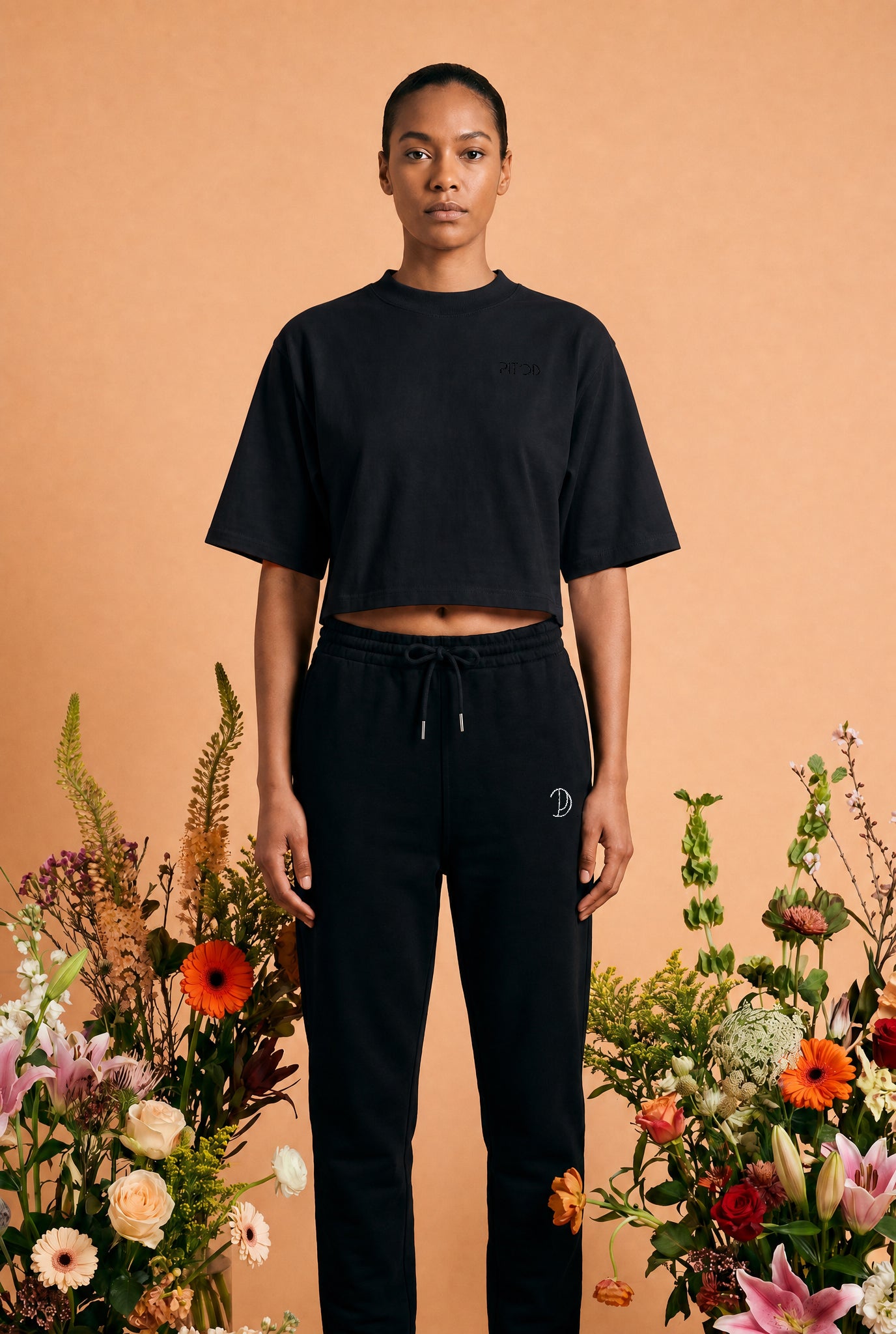 Broderet Pitod-crop-top