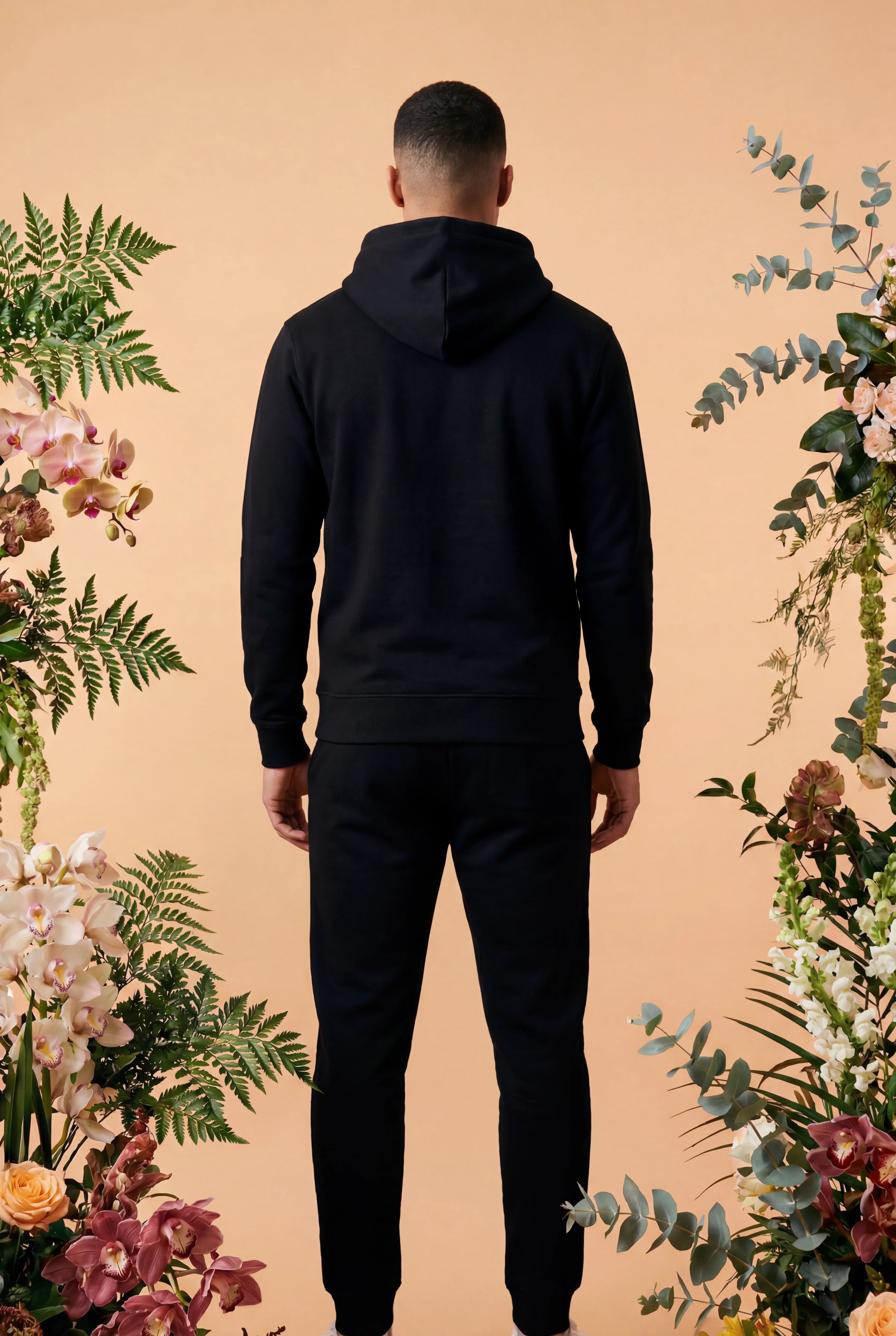 Sudadera con capucha P bordada