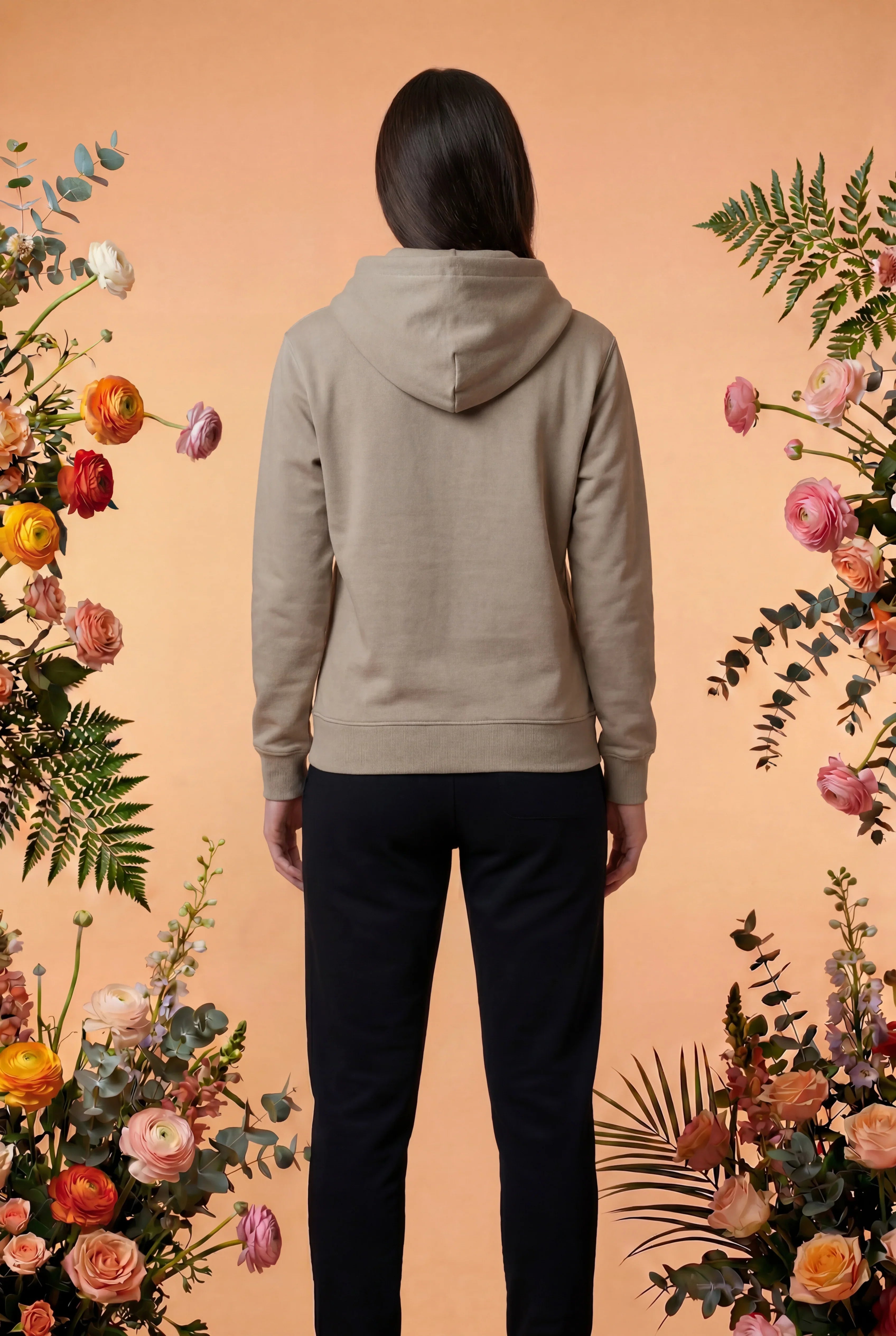 Geborduurde P Hoodie