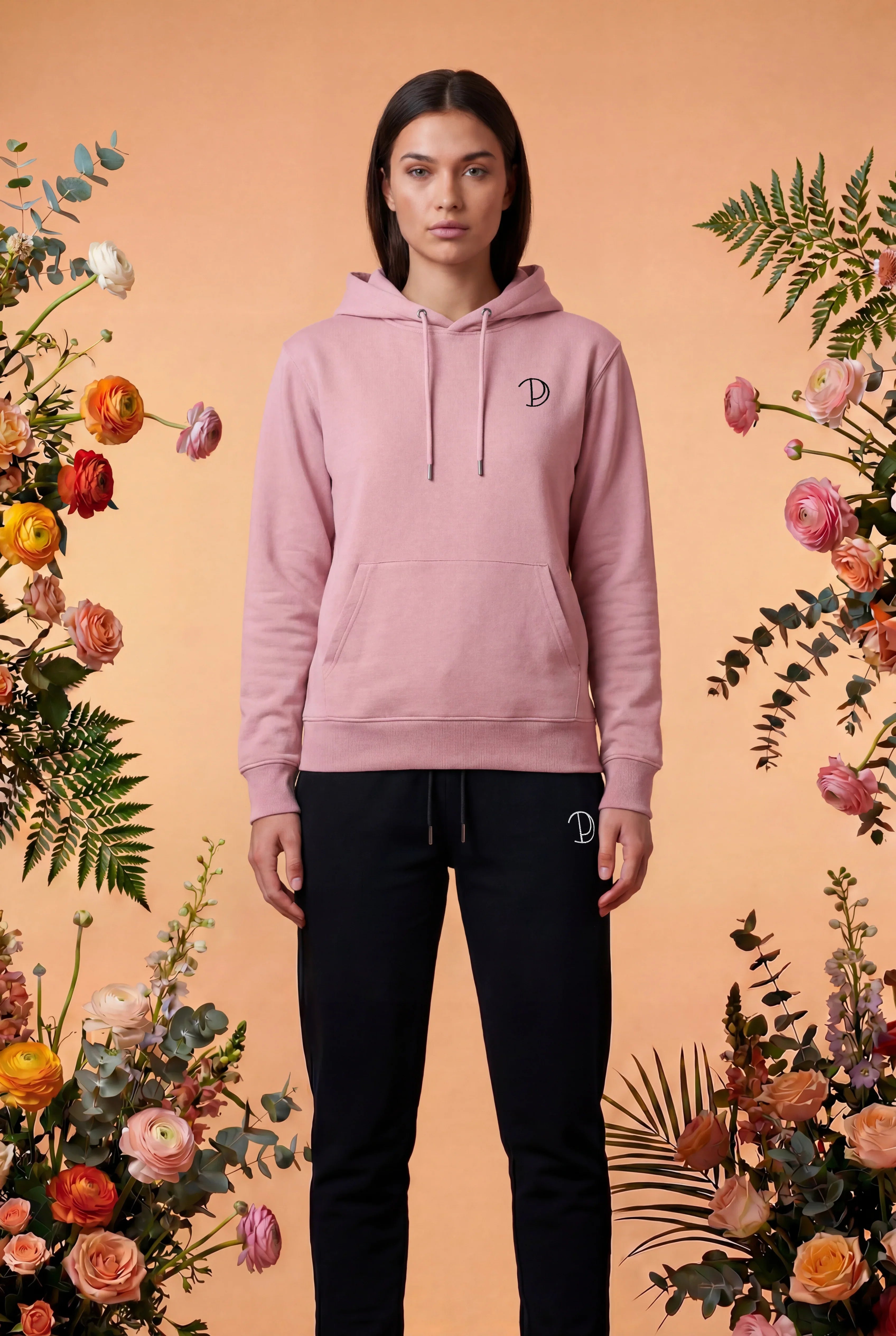 Embroidered P Hoodie