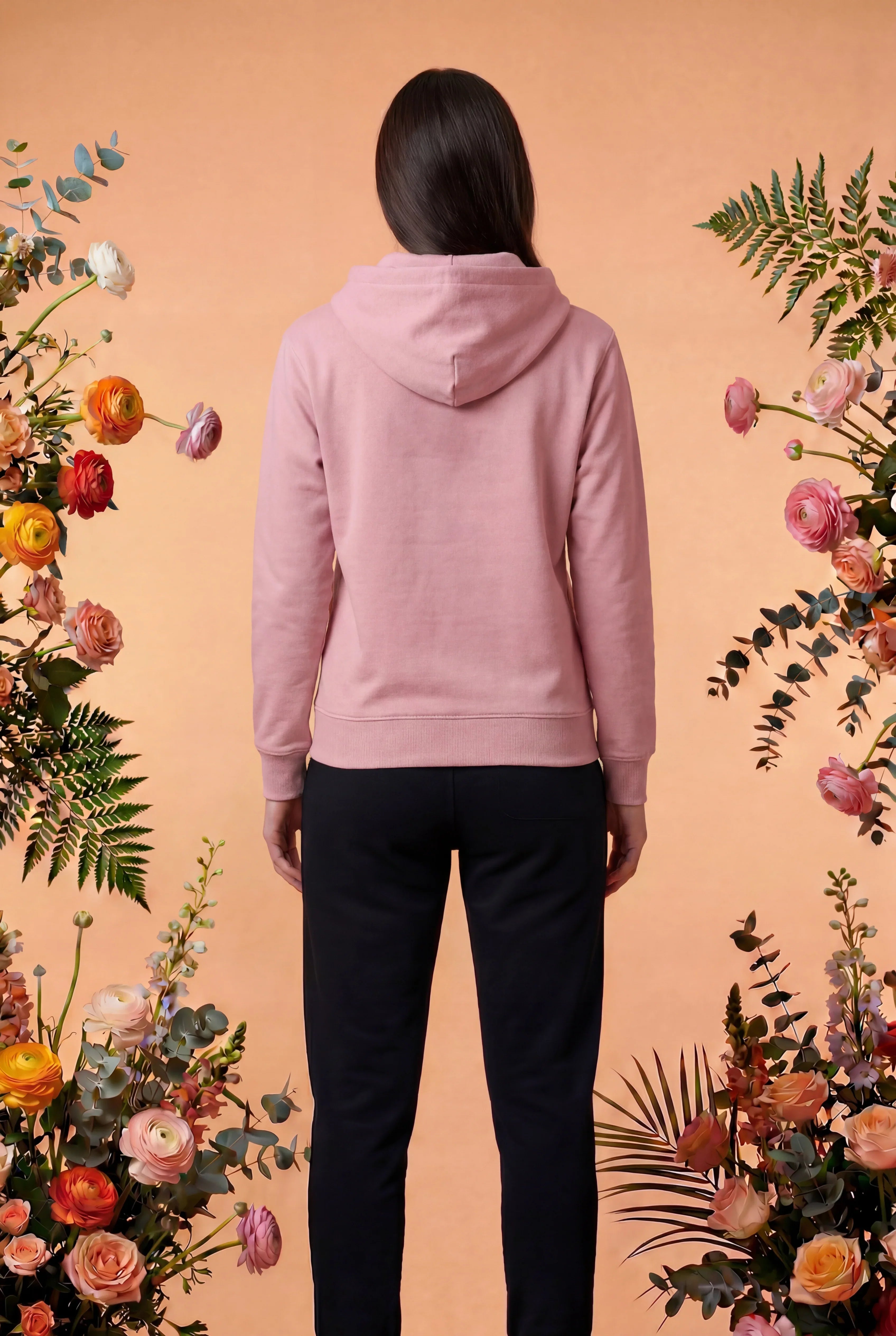 Sudadera con capucha P bordada