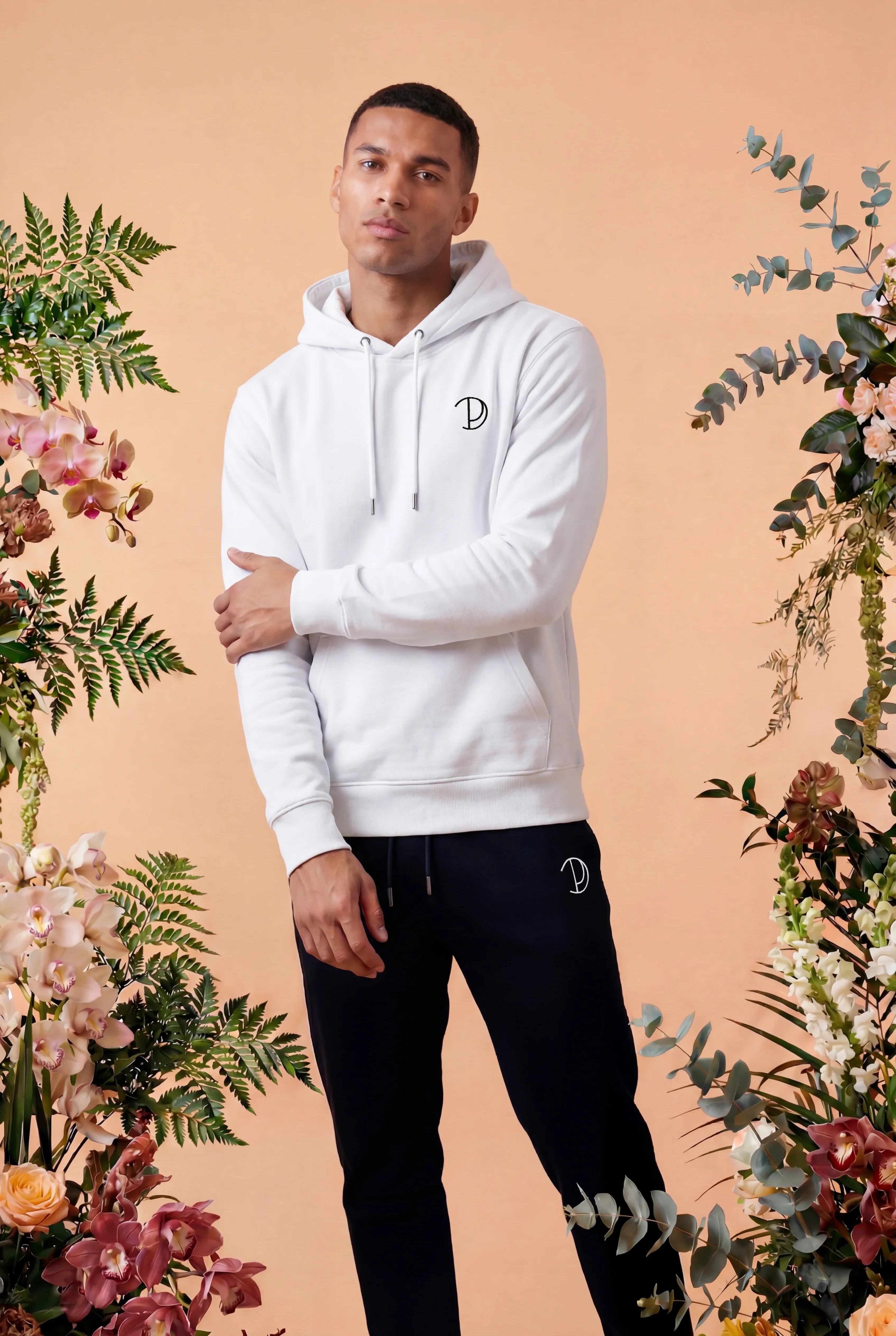 Embroidered P Hoodie