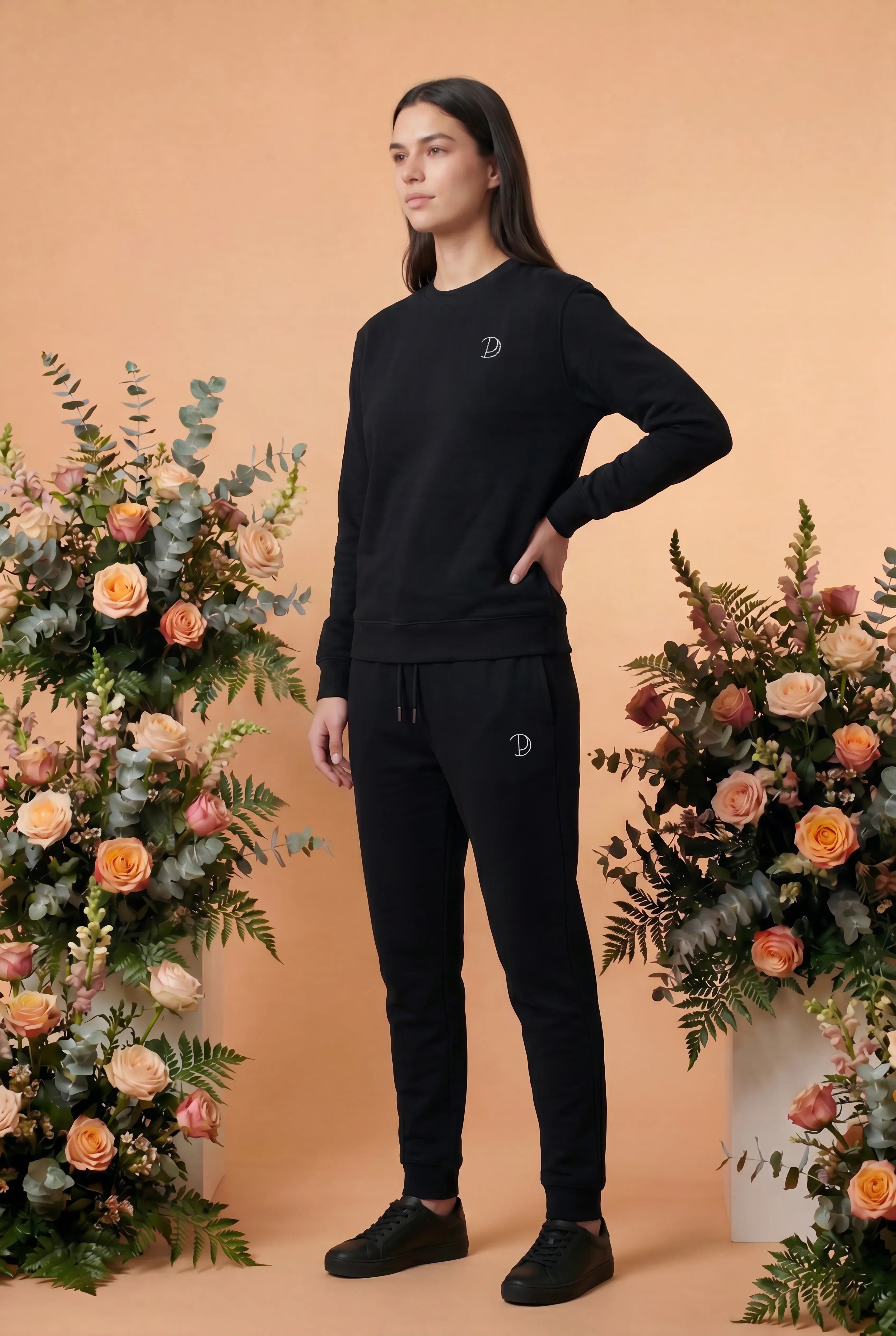 Embroidered P Sweatshirt