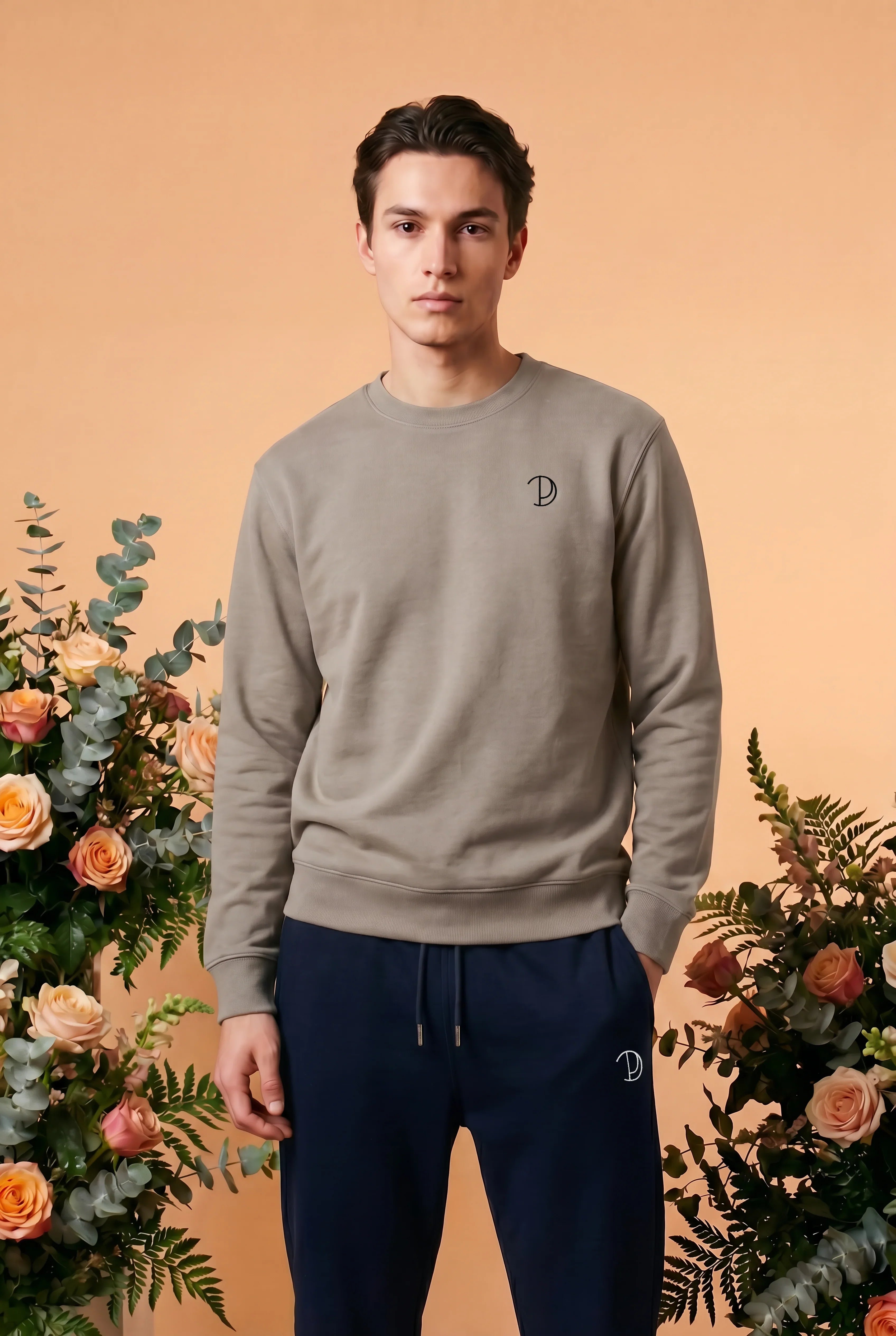 Embroidered P Sweatshirt