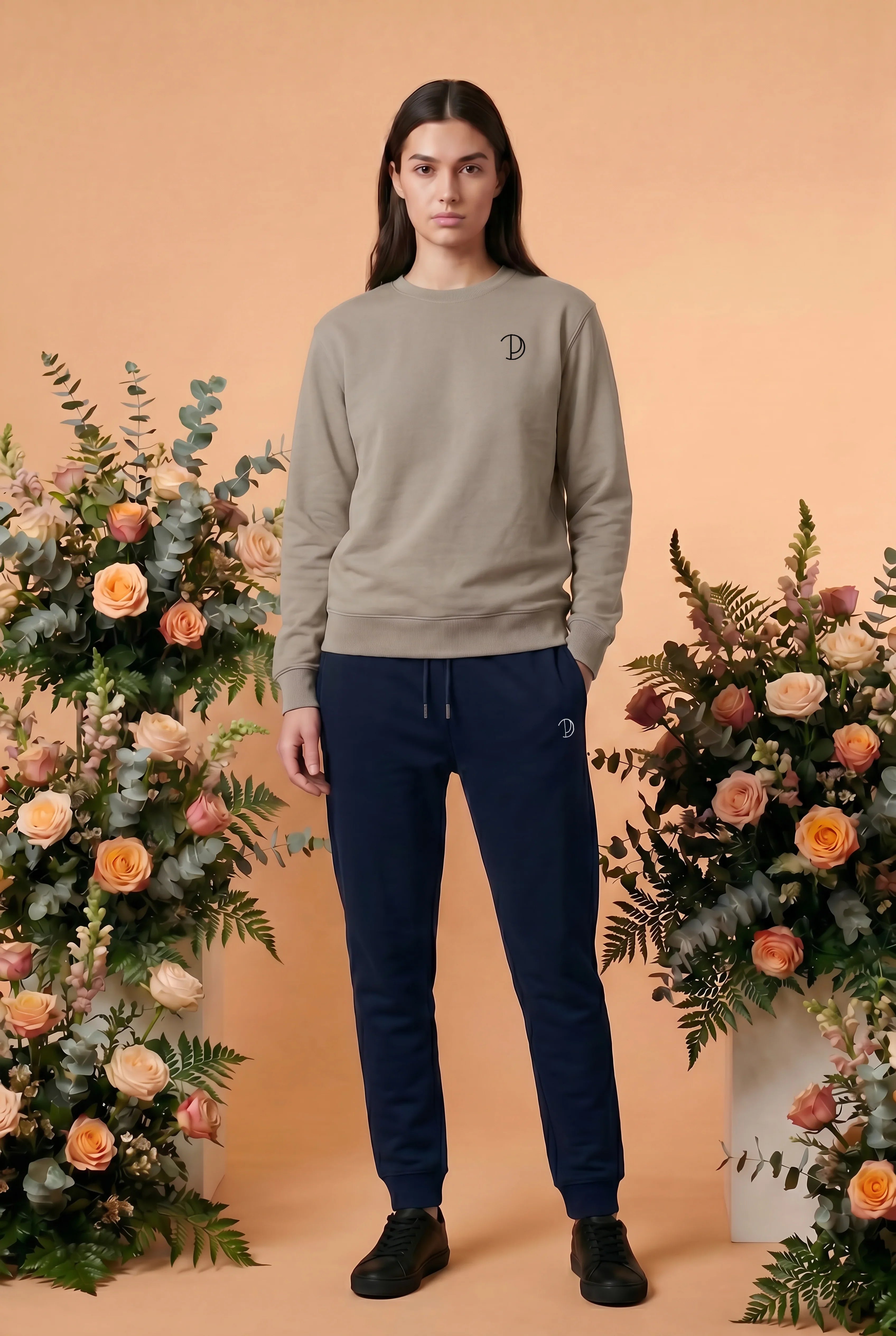Embroidered P Sweatshirt