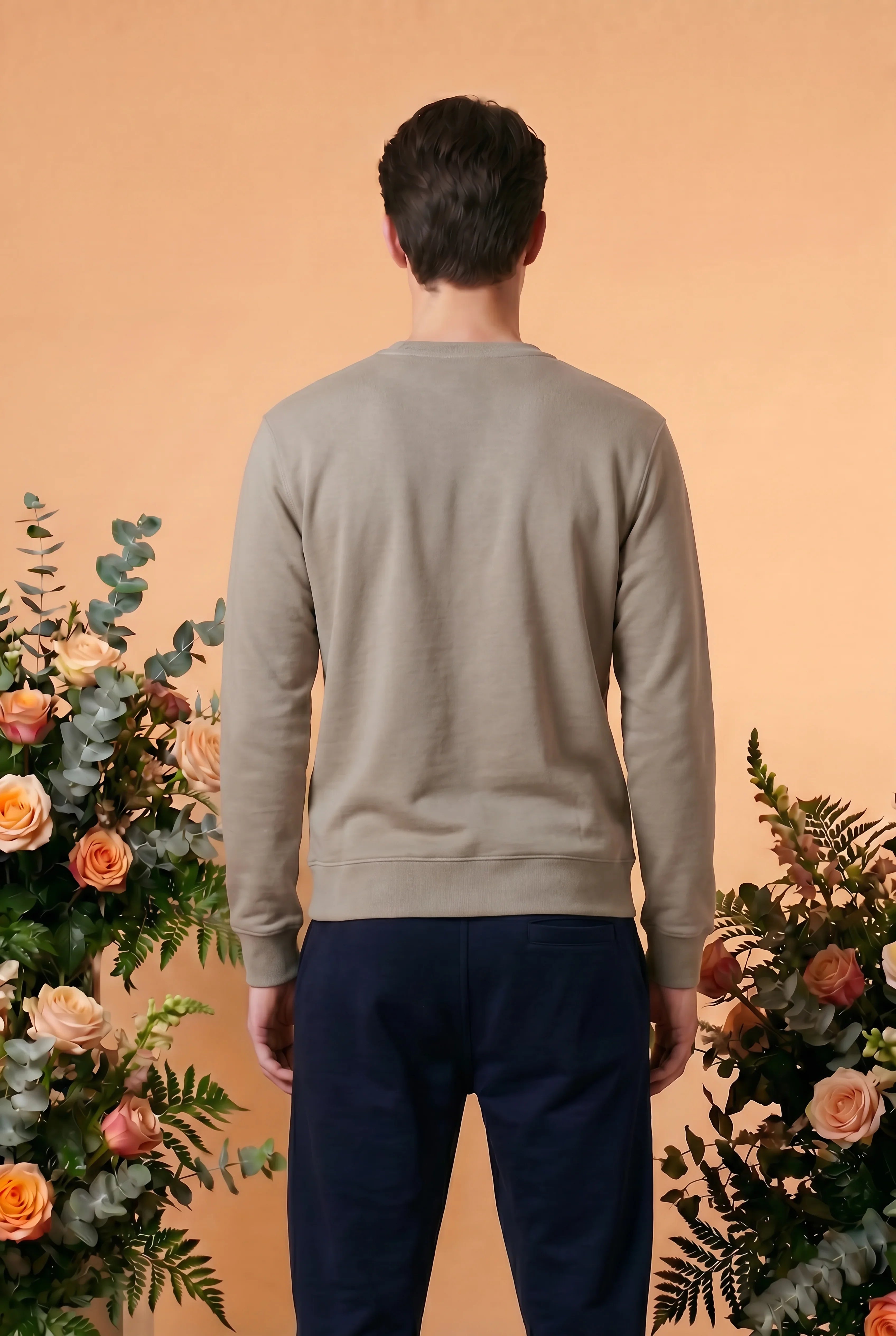 Besticktes P-Sweatshirt