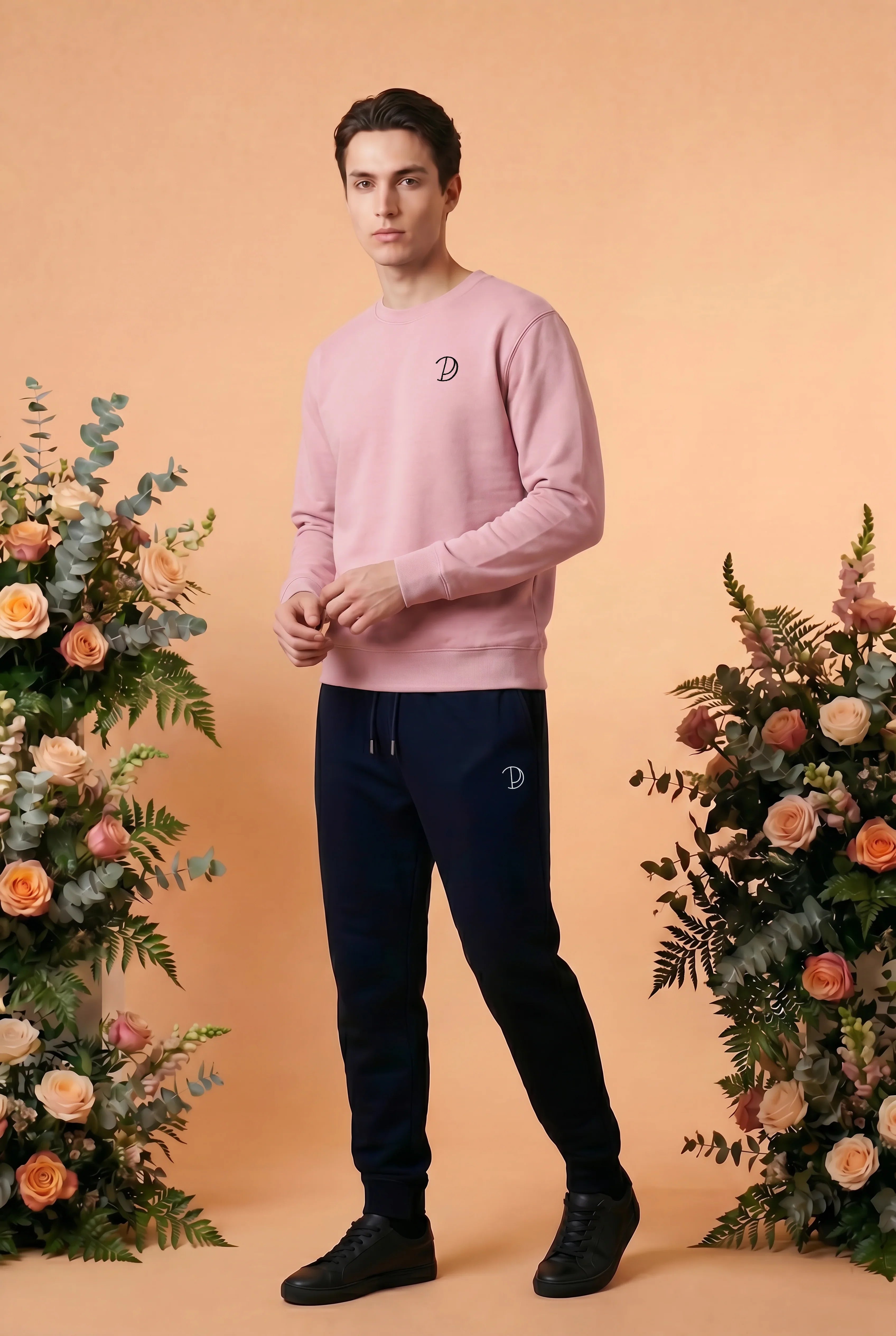 Besticktes P-Sweatshirt