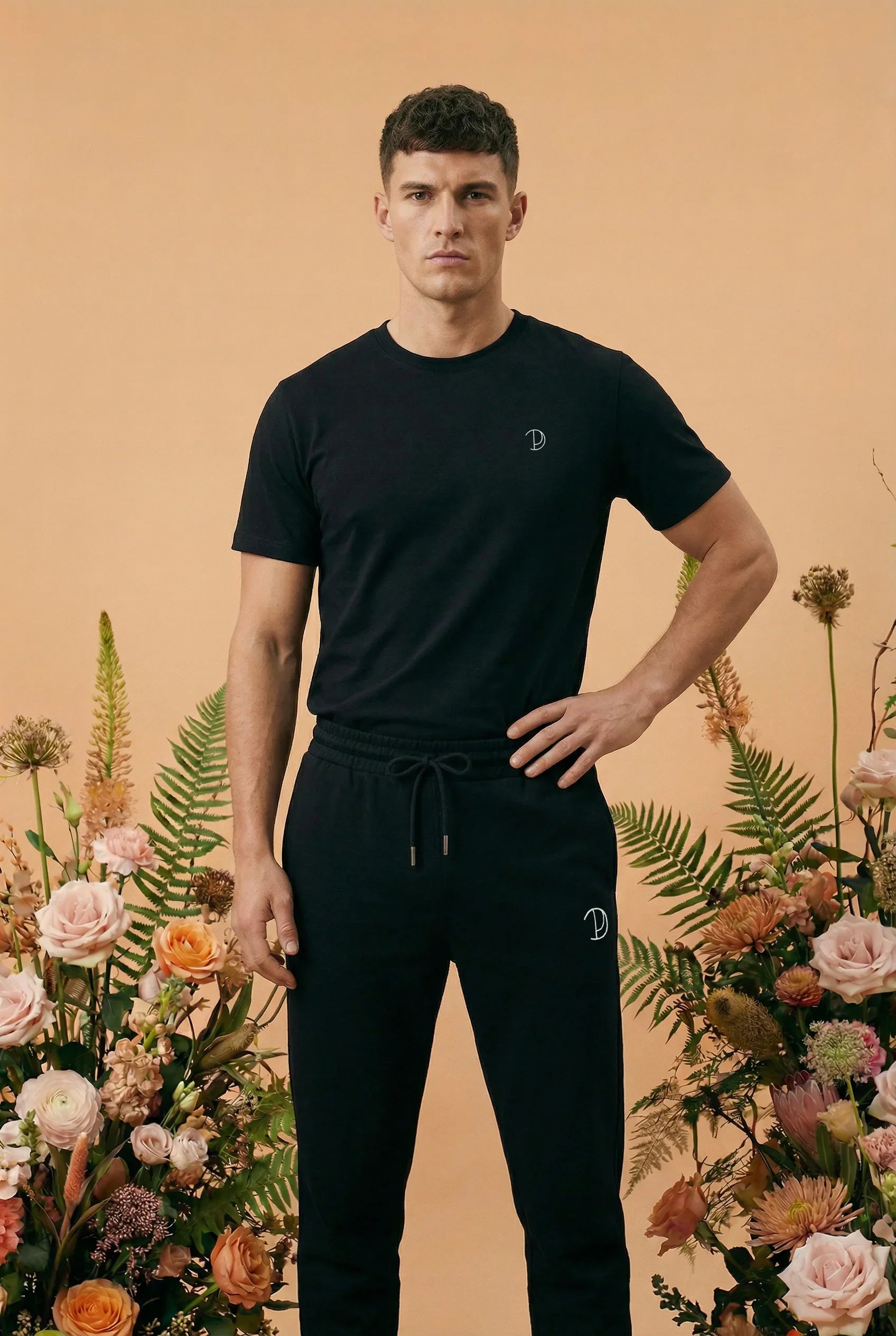 Embroidered P T-Shirt