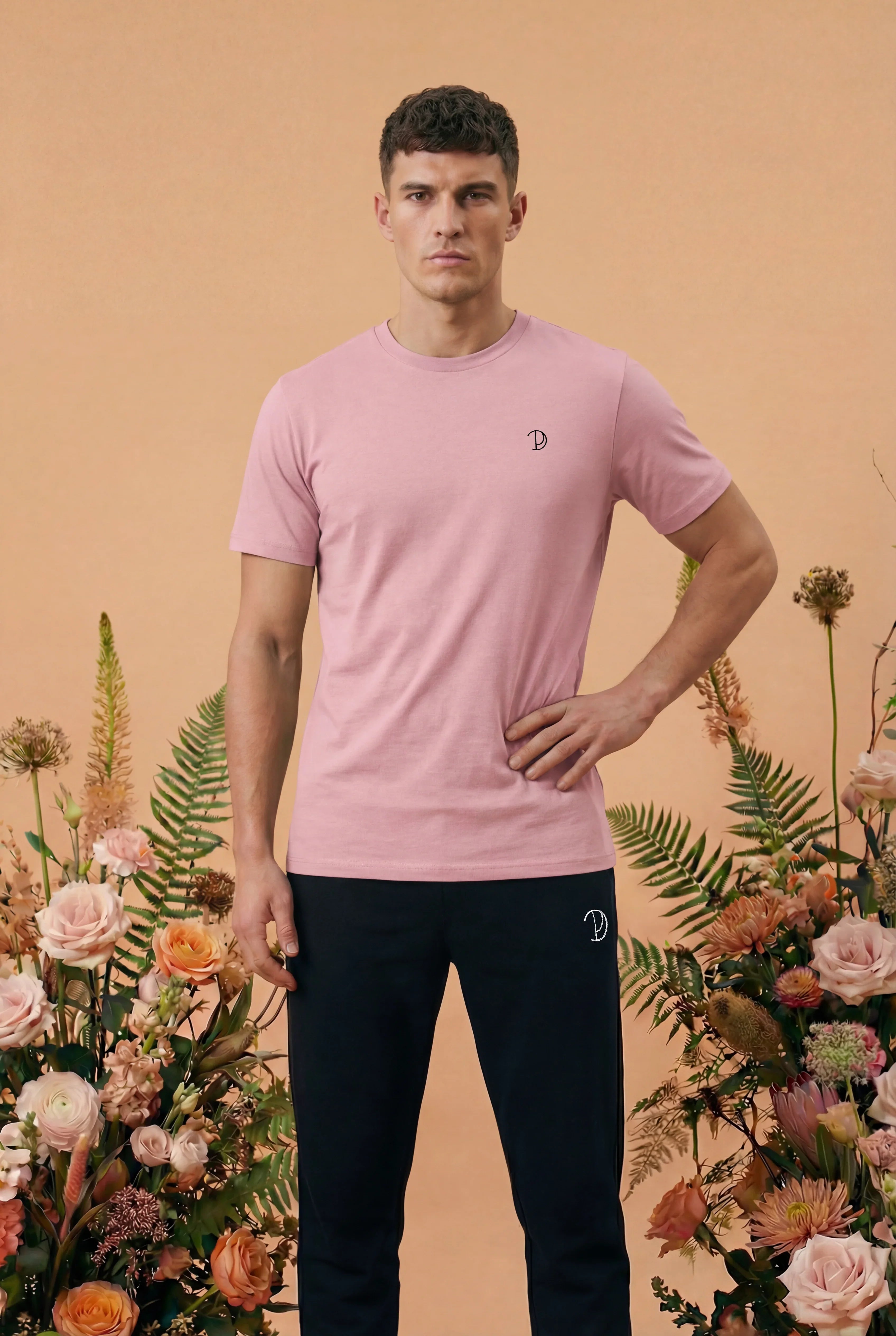 Embroidered P T-Shirt