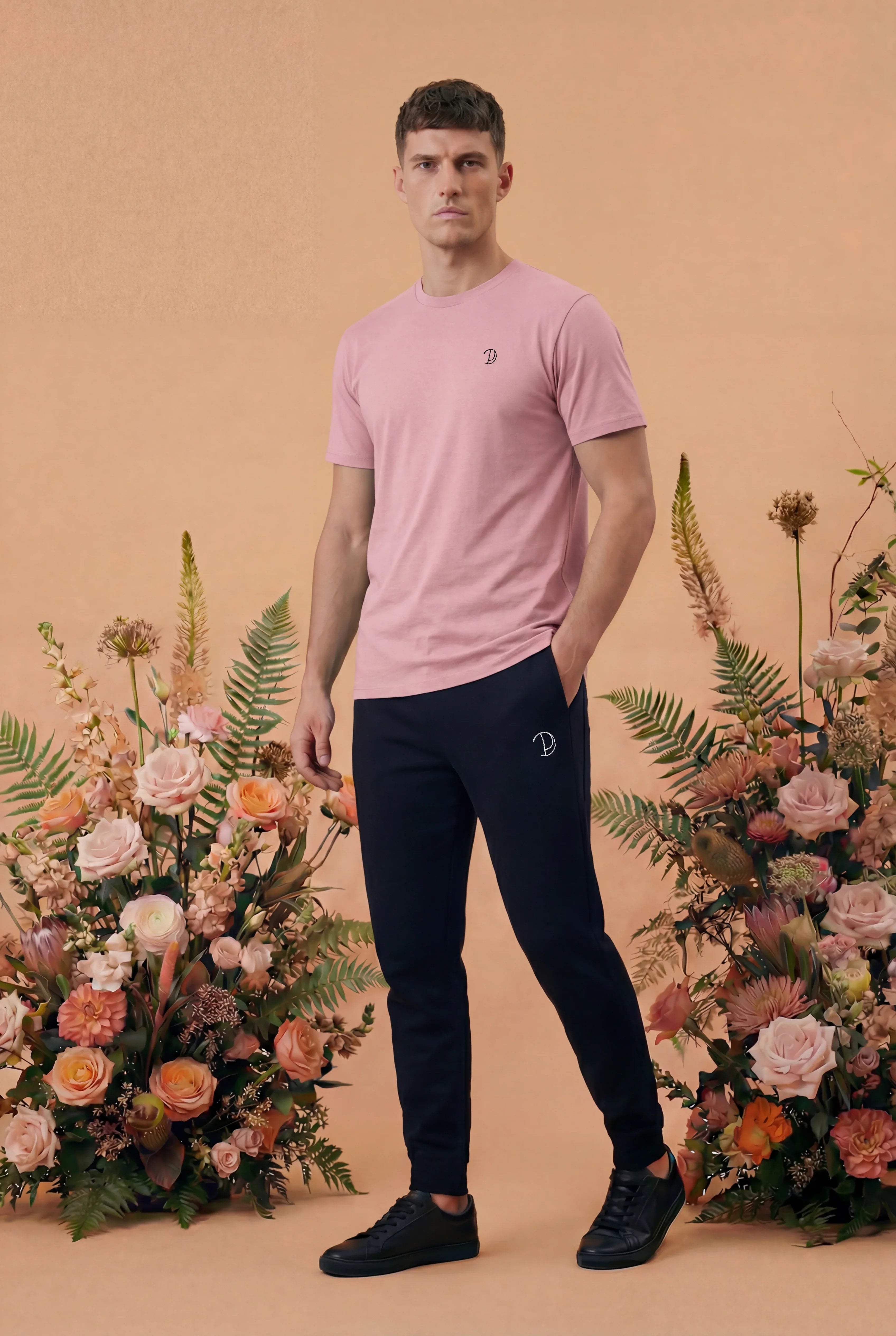 Embroidered P T-Shirt