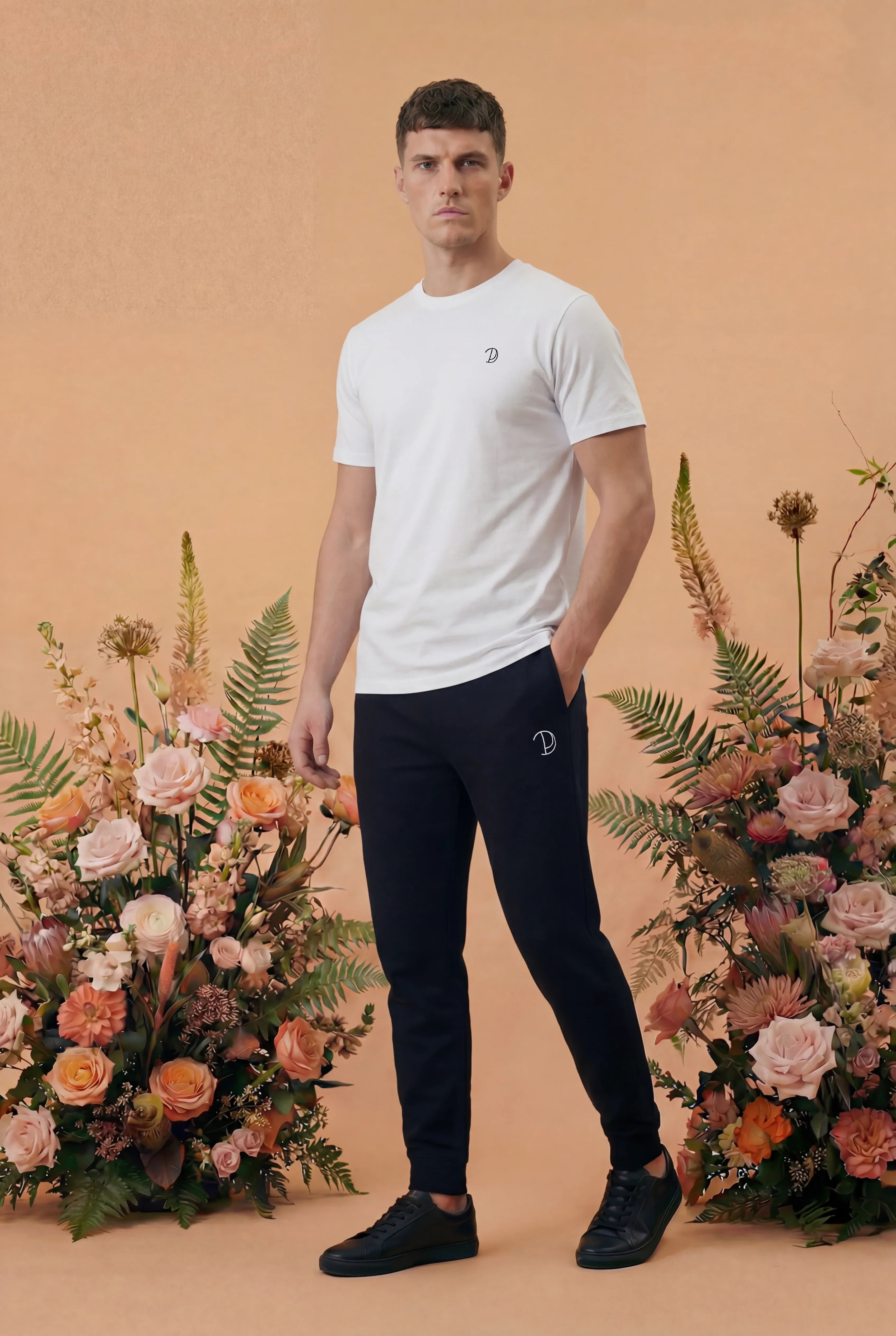 Embroidered P T-Shirt
