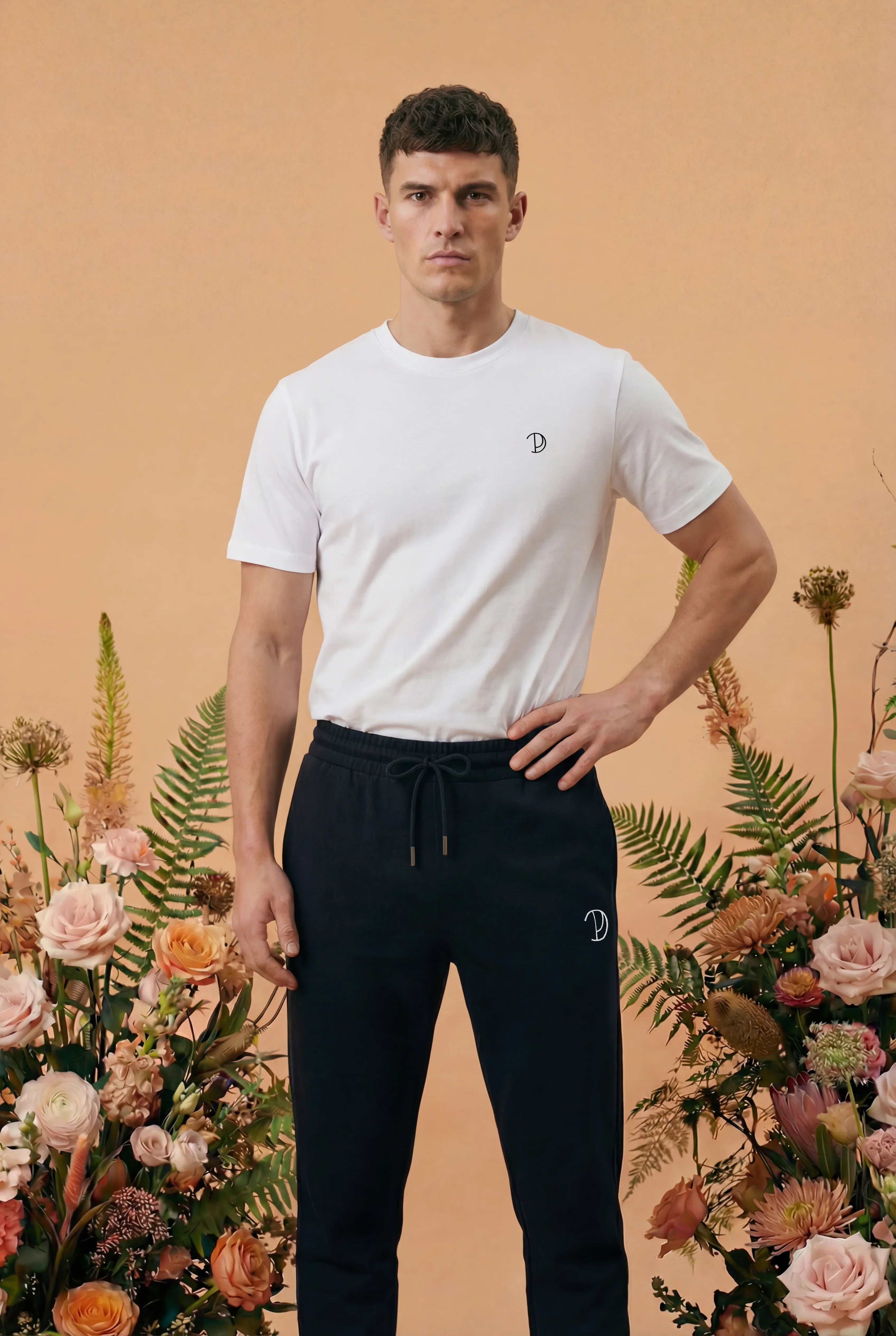 Embroidered P T-Shirt