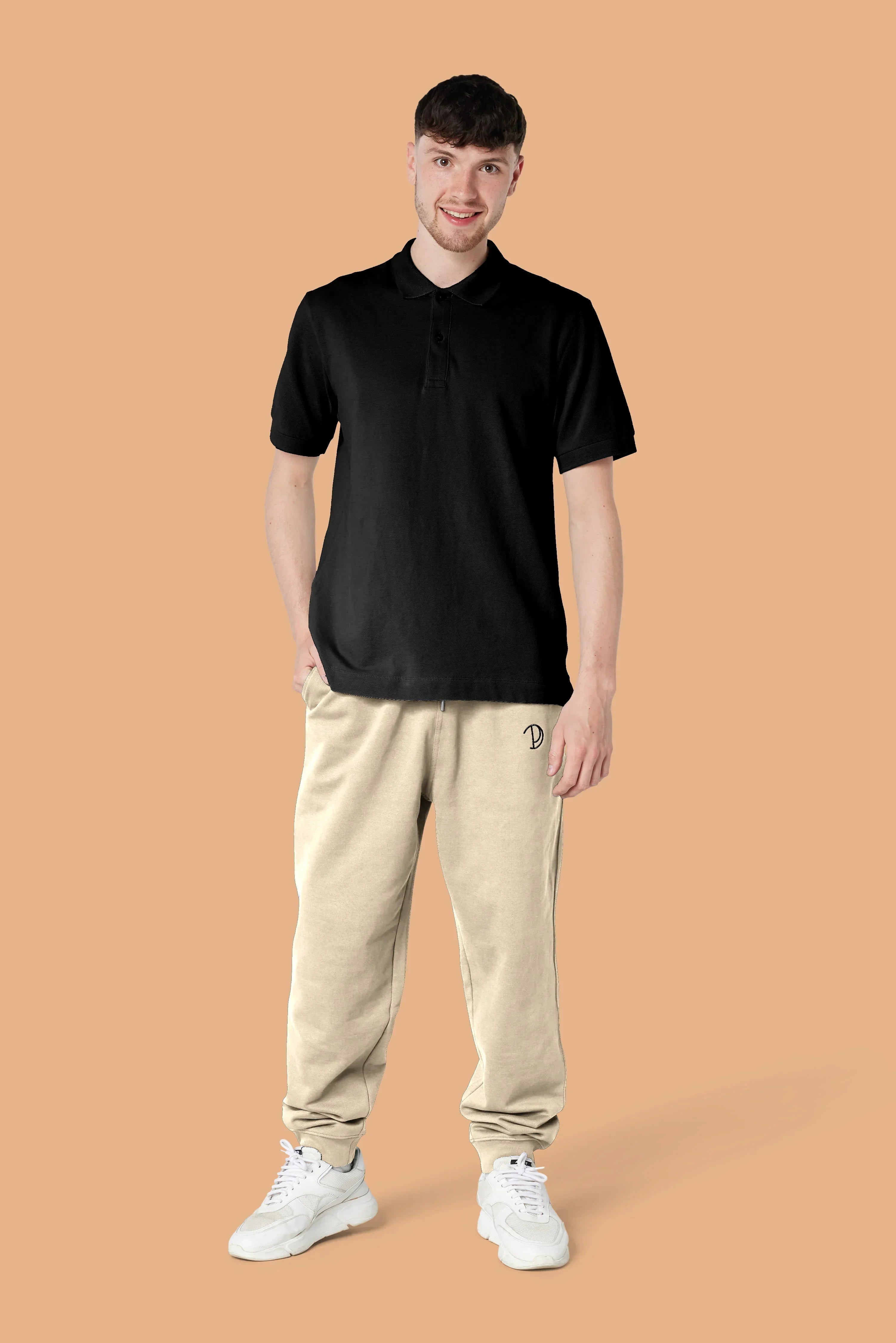 Joggers brodés en P