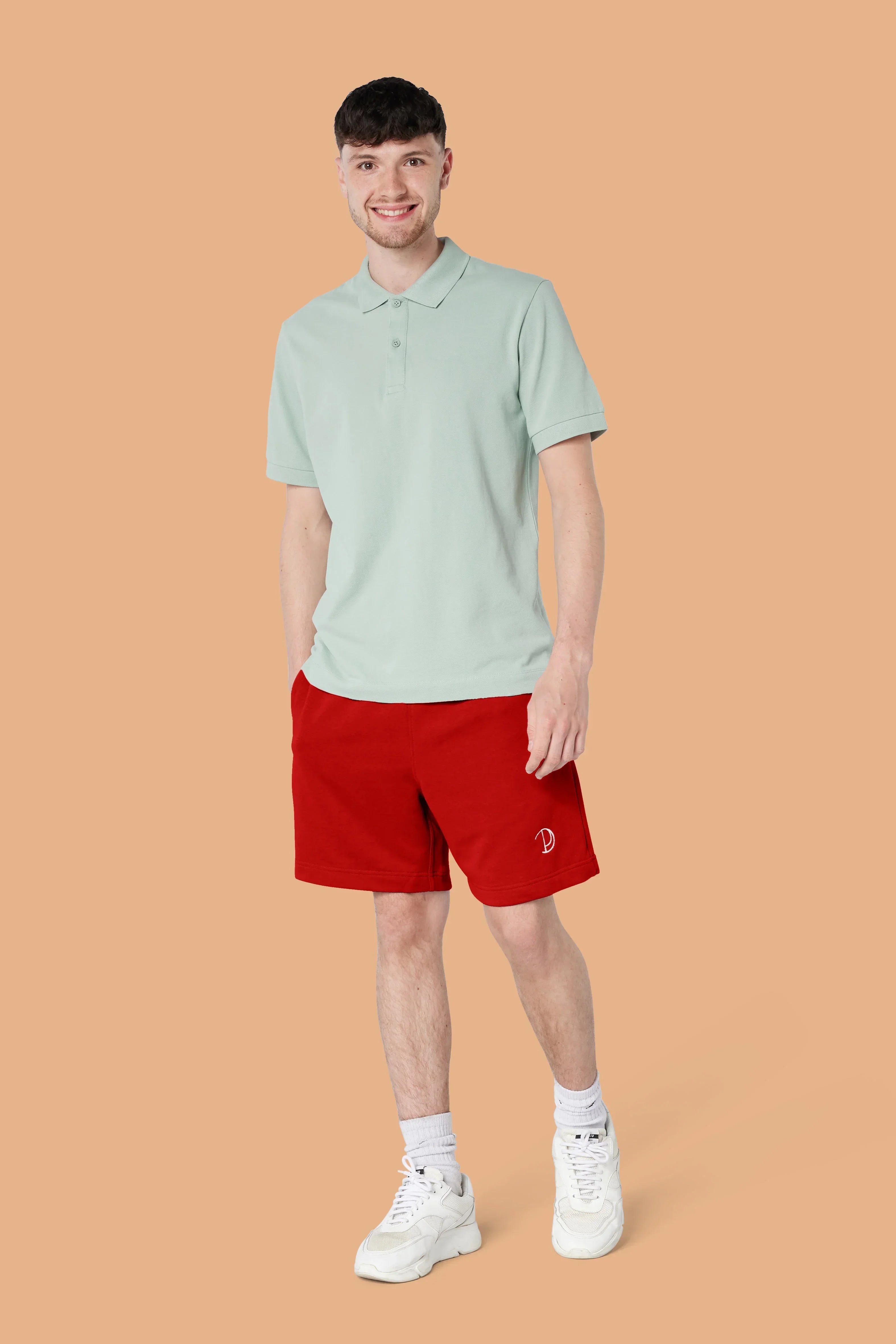 Pantaloncini P ricamati