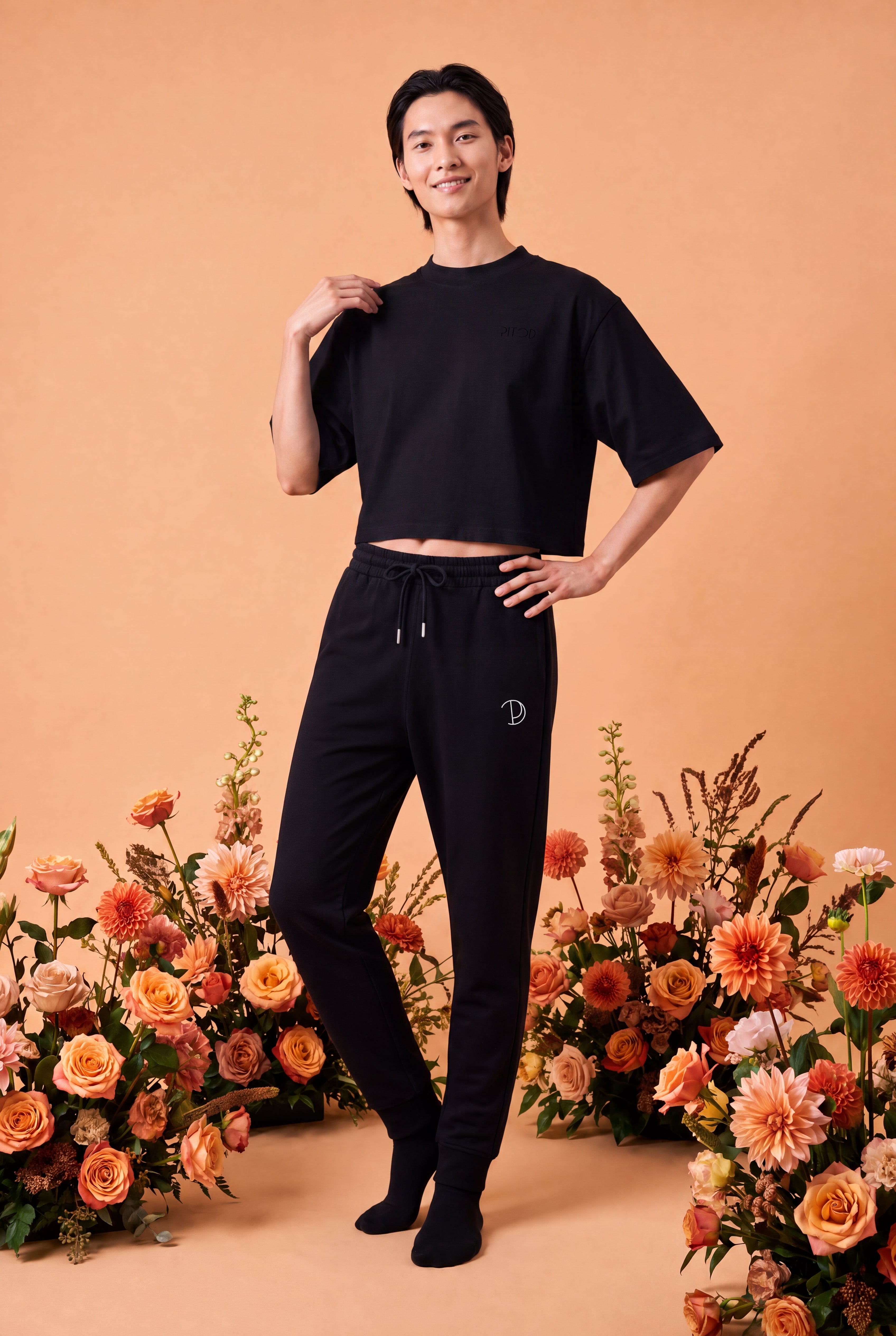 Broderet Pitod-crop-top