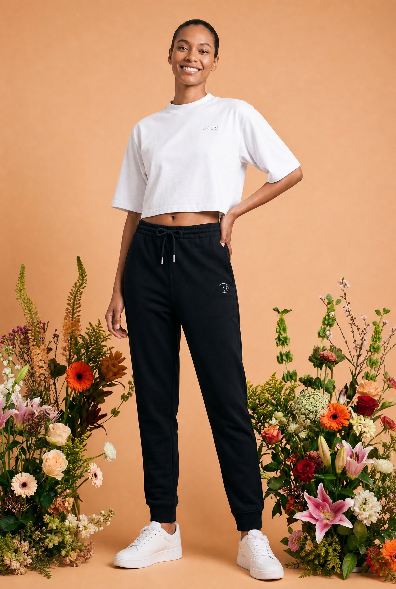 Crop top Pitod brodé