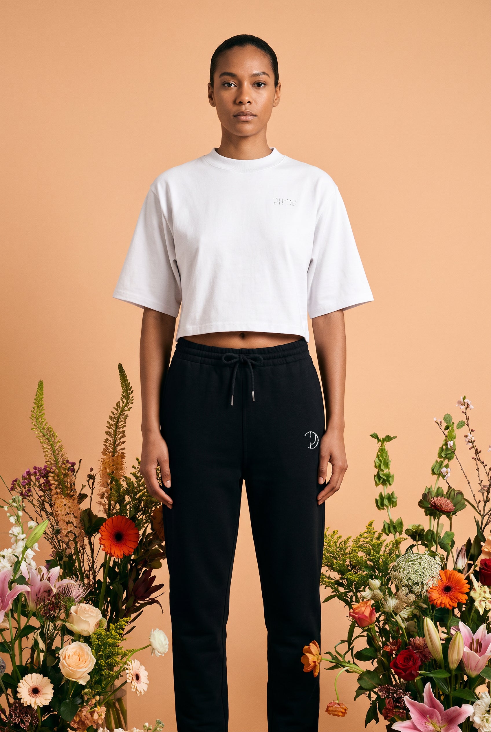 Crop top Pitod brodé