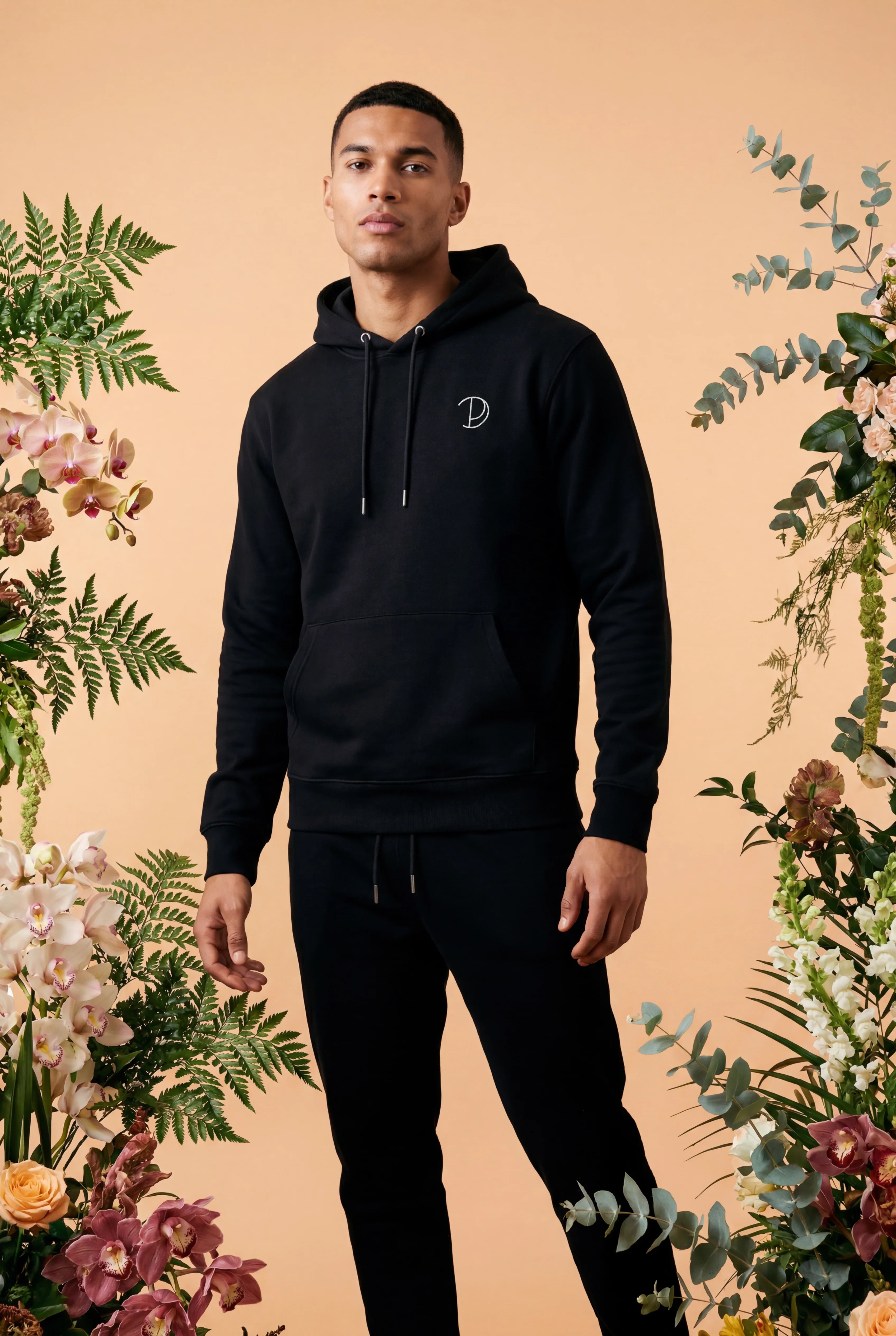 Embroidered P Hoodie