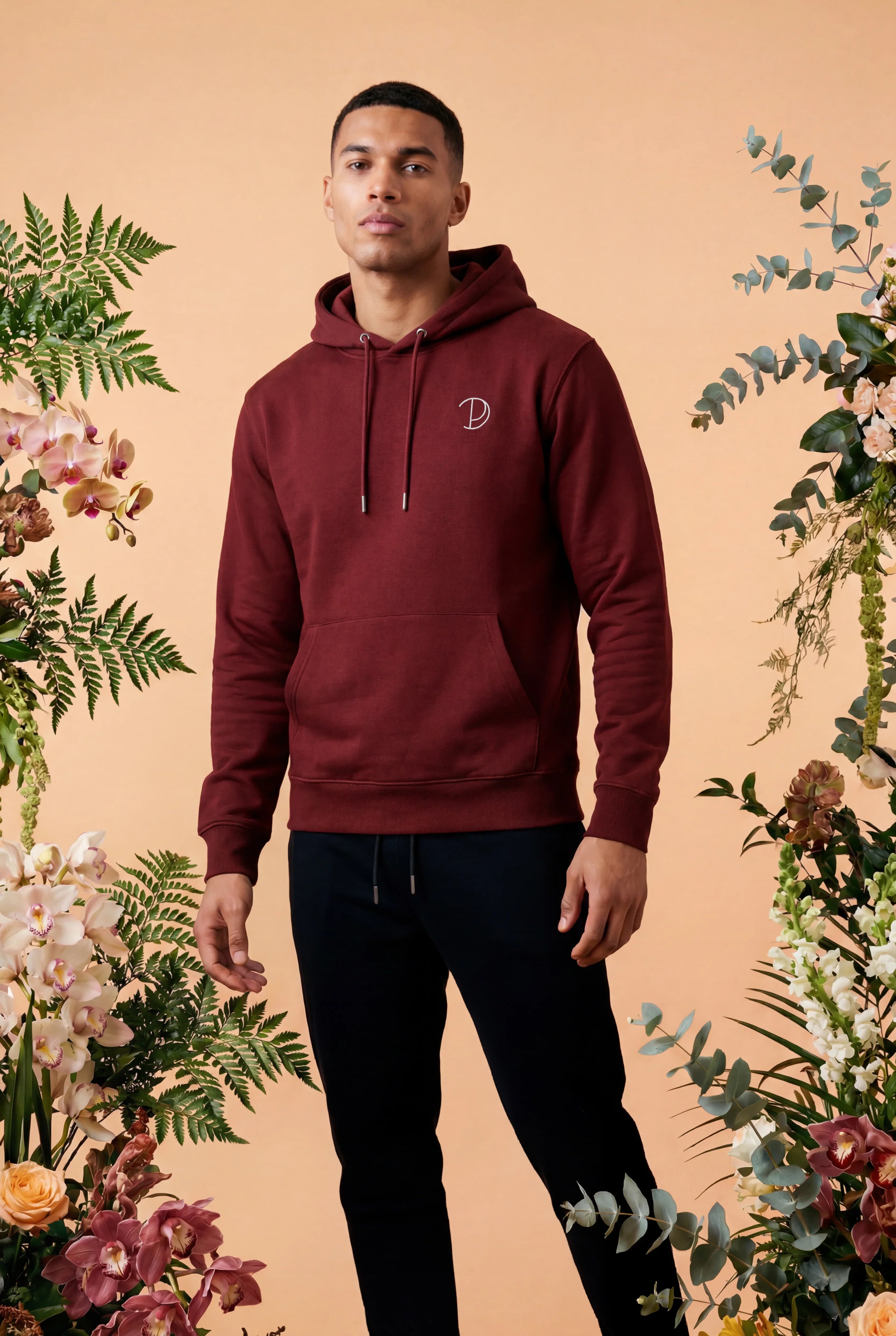 Embroidered P Hoodie