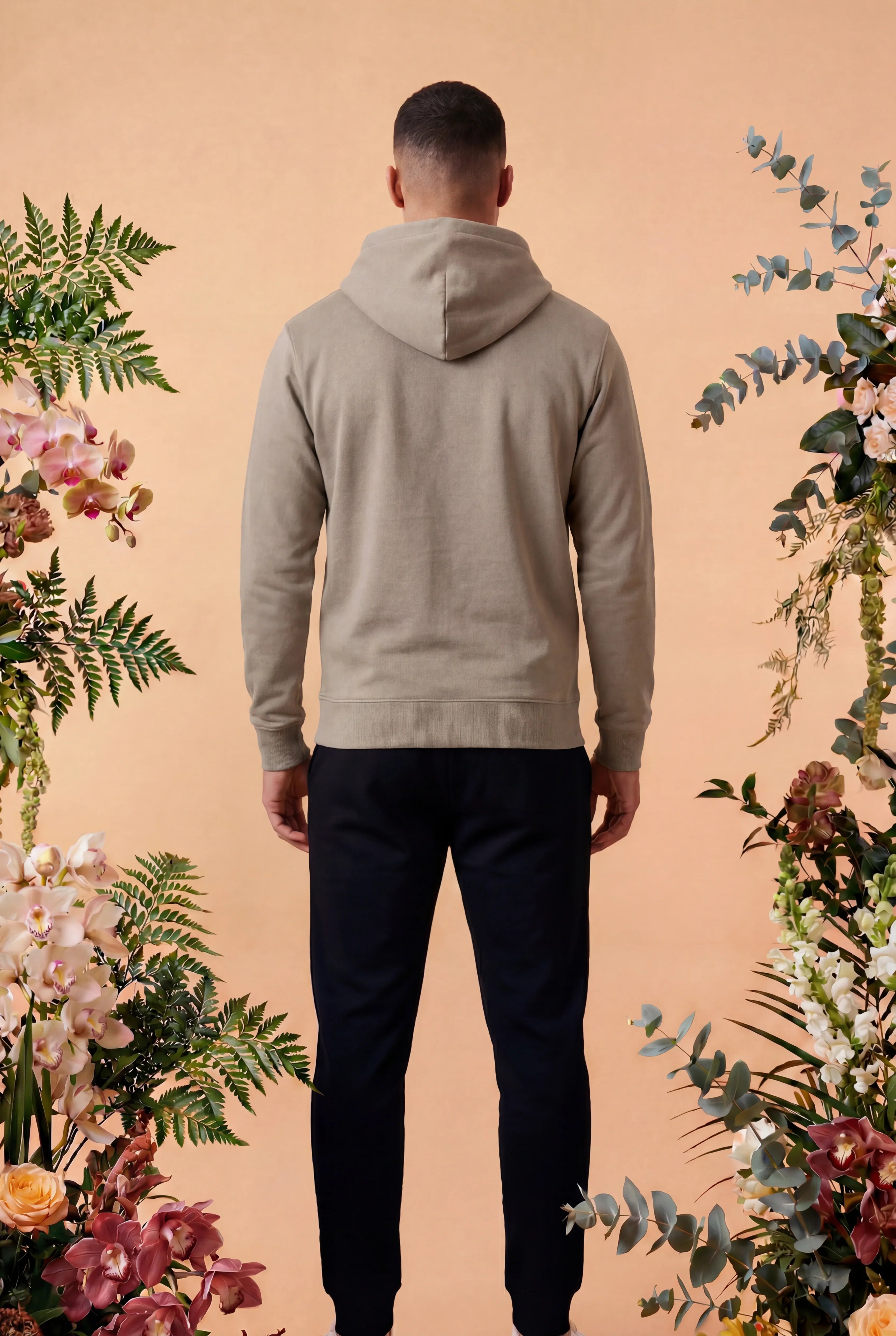 Geborduurde P Hoodie