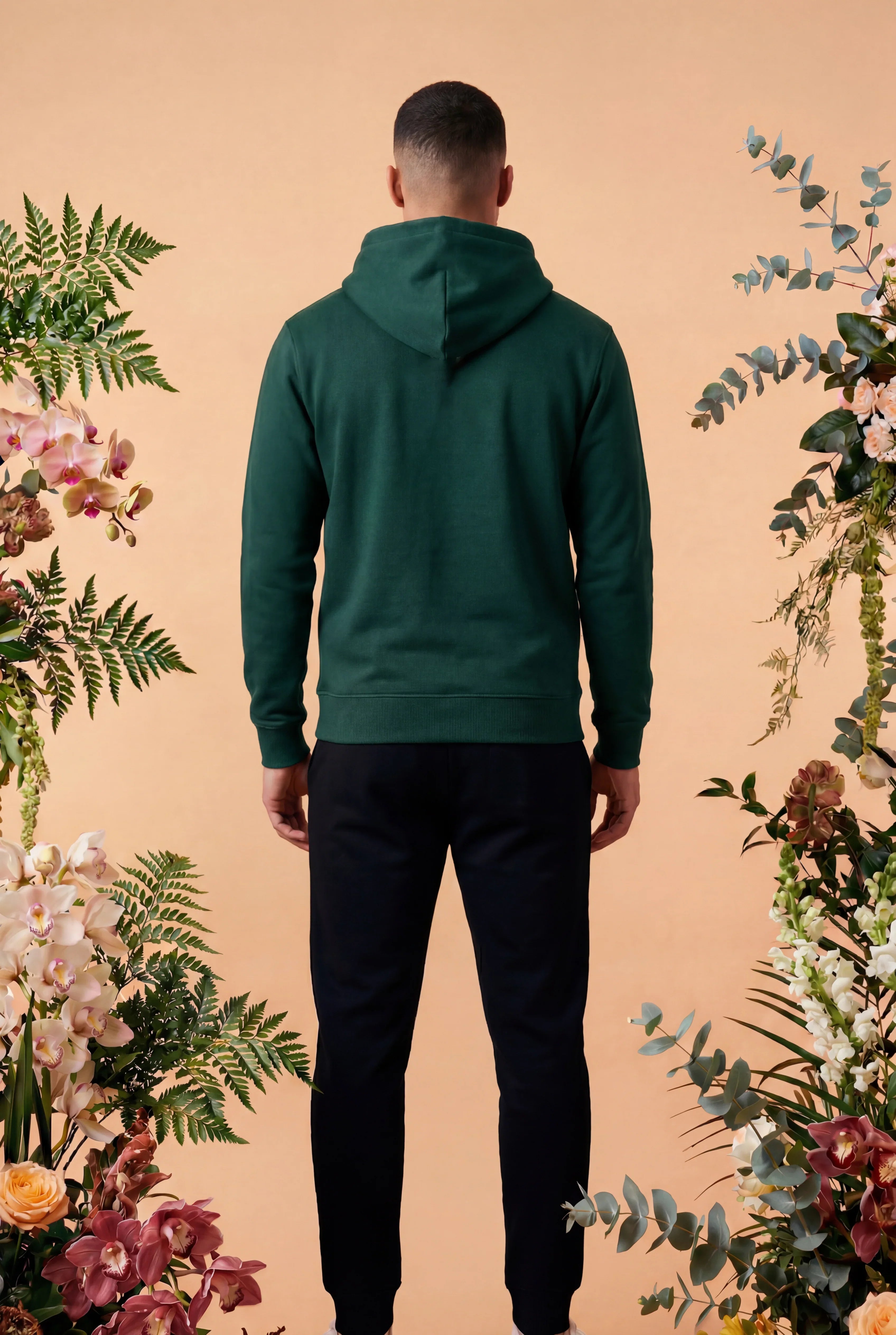 Sudadera con capucha P bordada