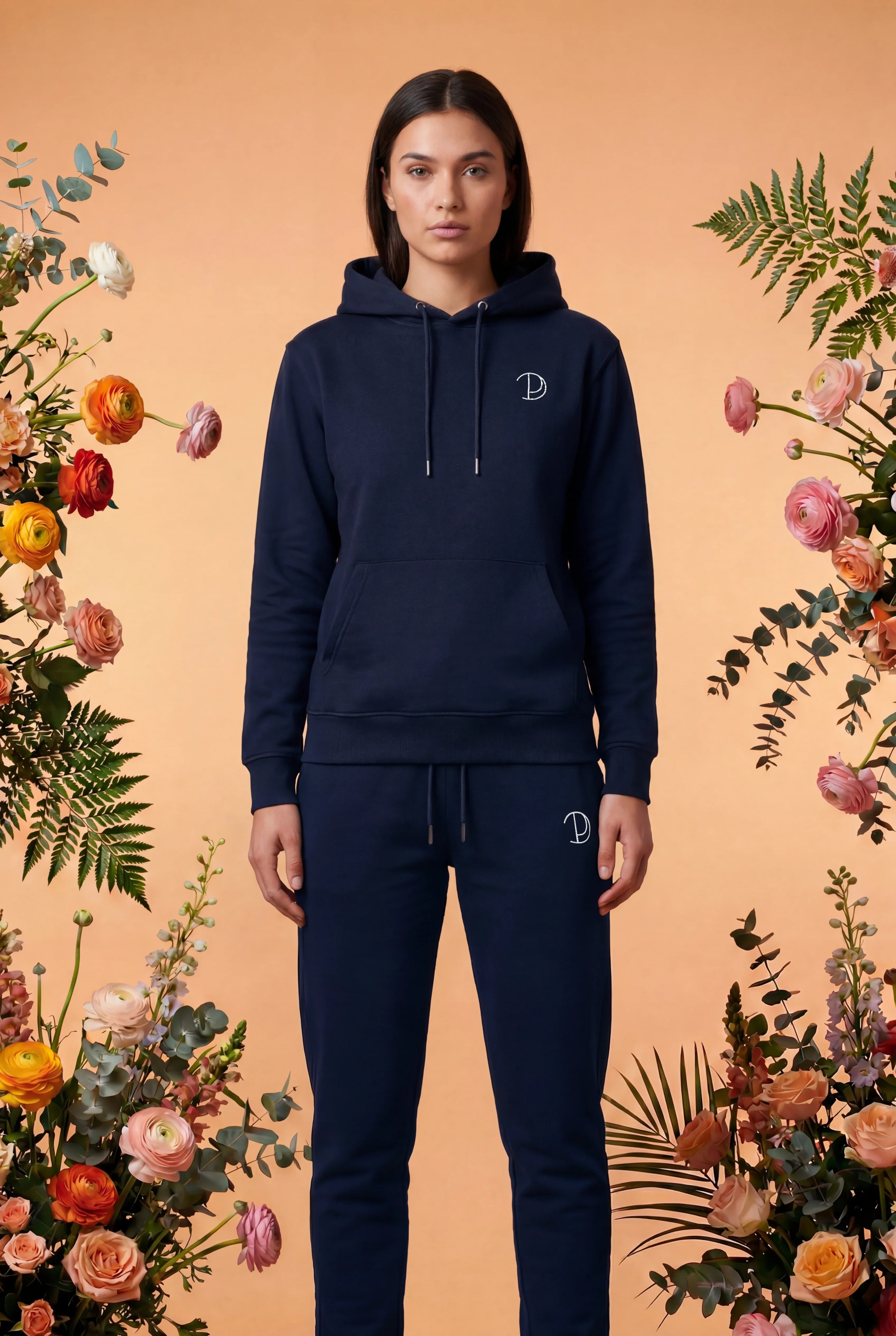 Embroidered P Hoodie
