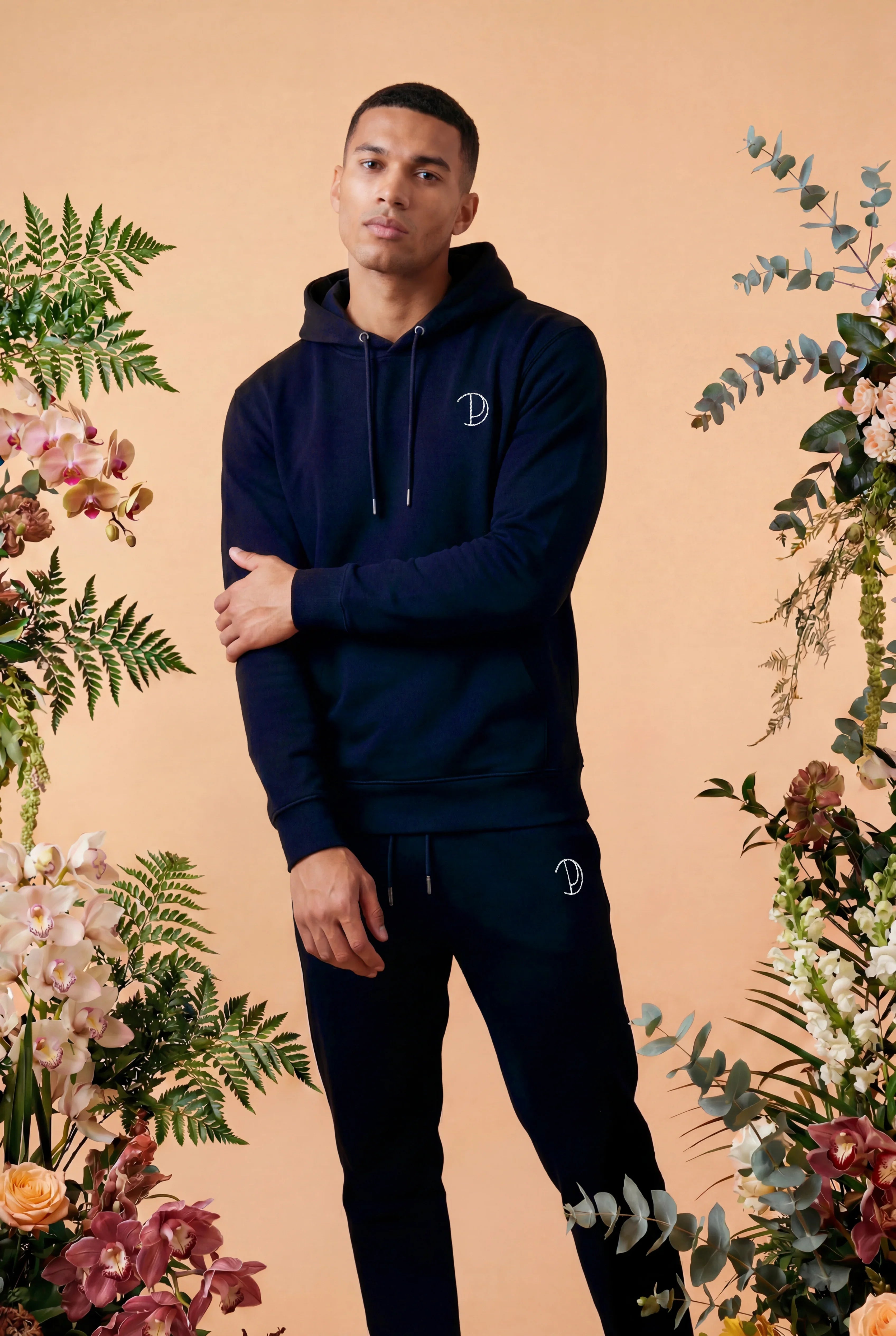 Embroidered P Hoodie