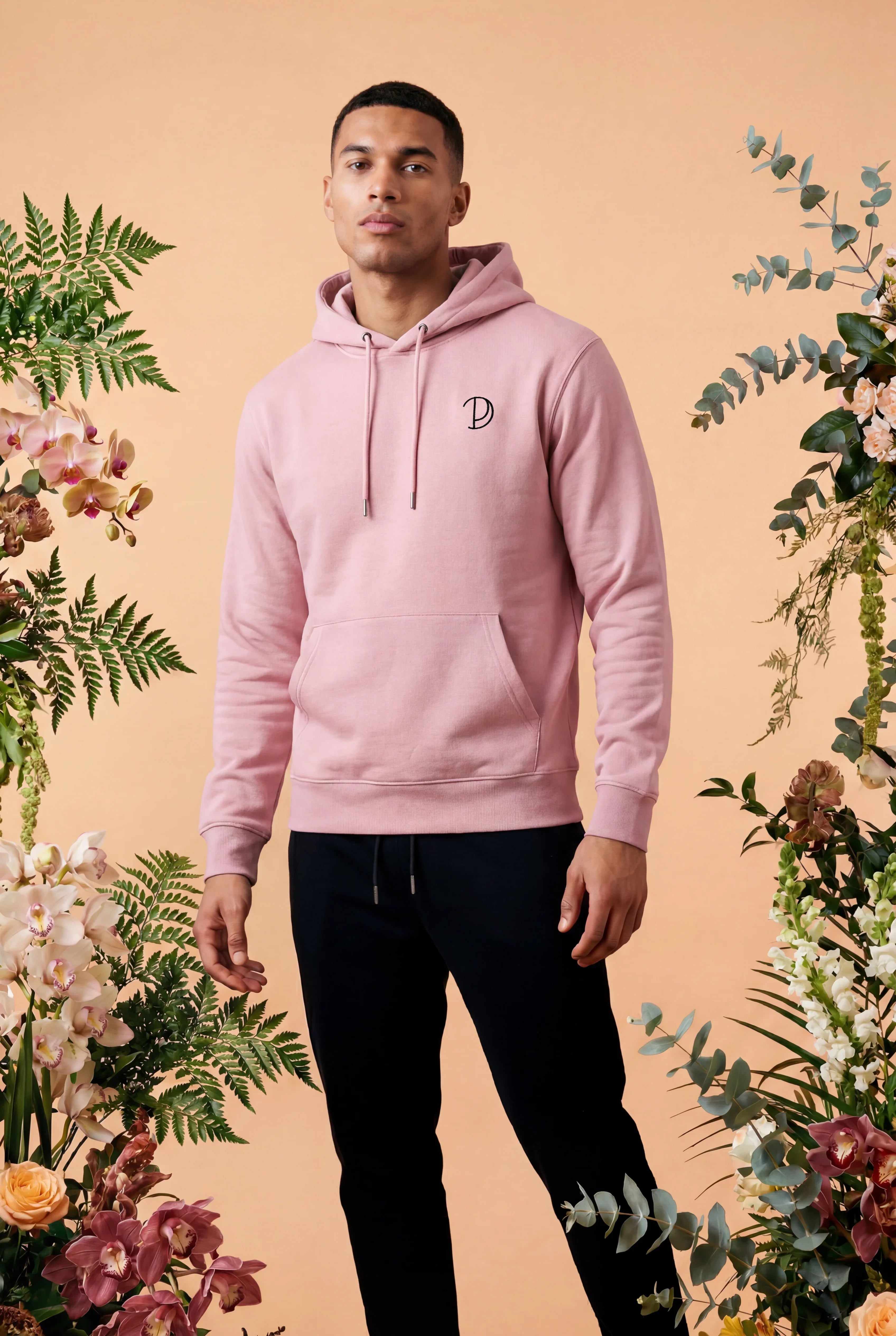 Embroidered P Hoodie