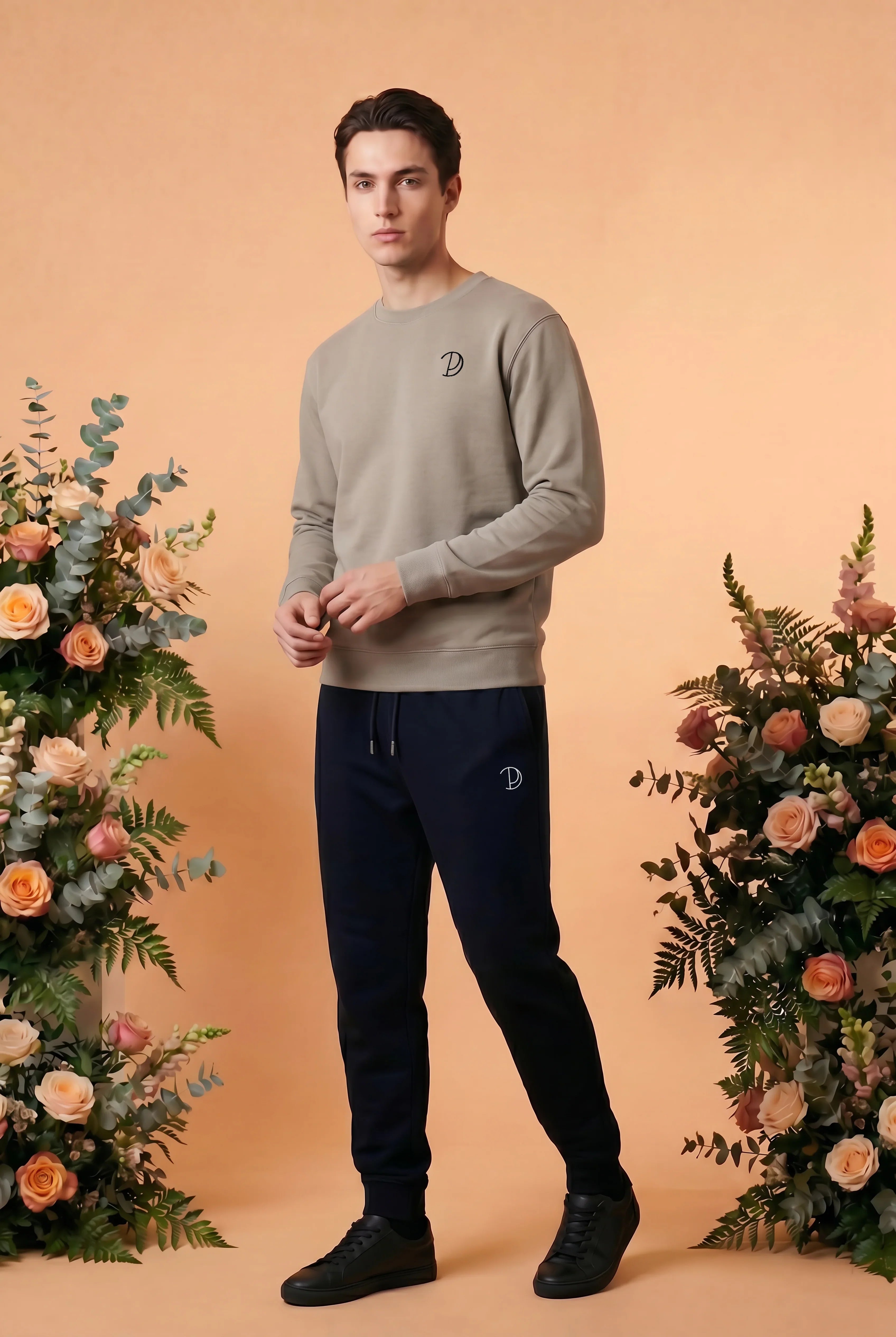 Besticktes P-Sweatshirt