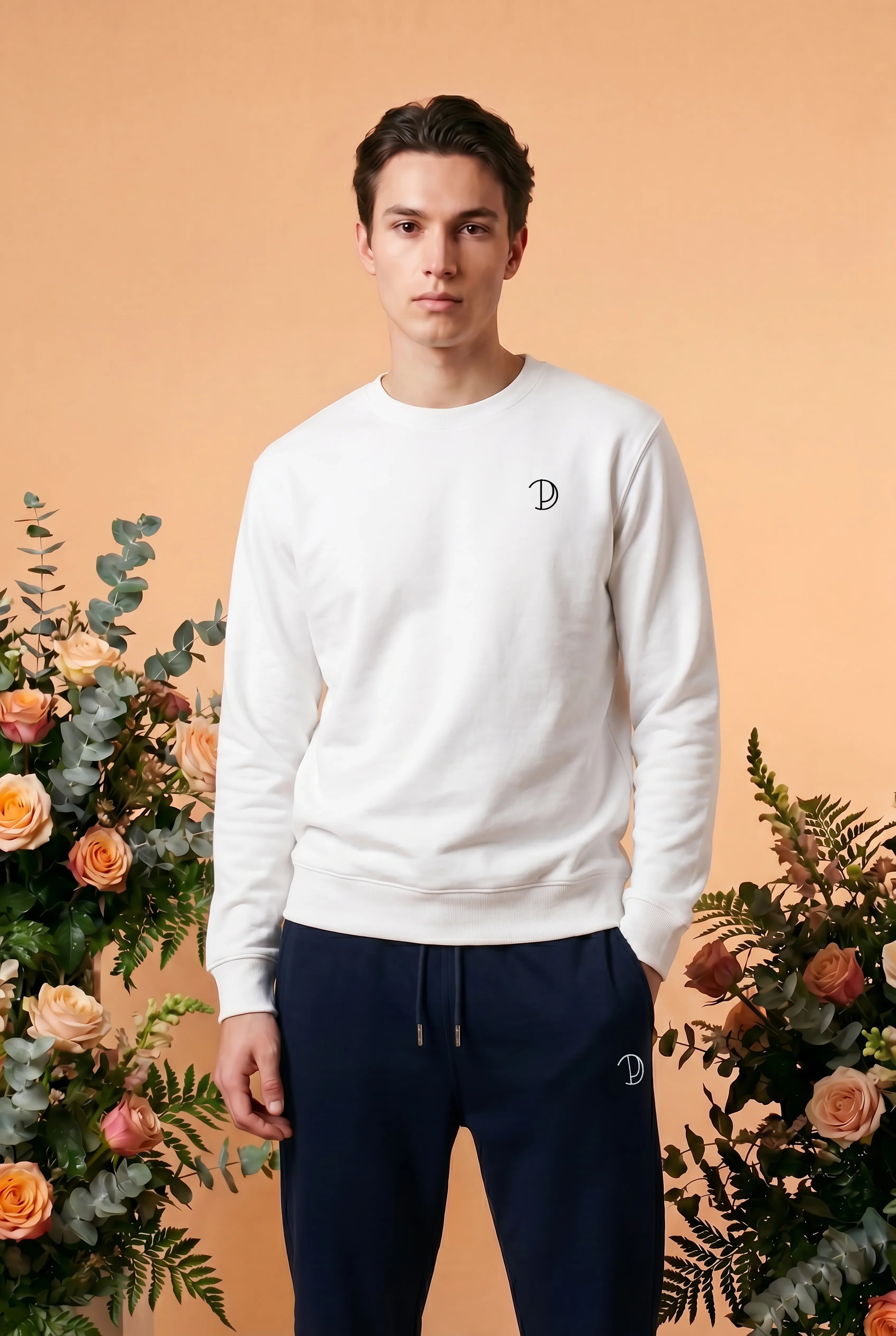 Besticktes P-Sweatshirt