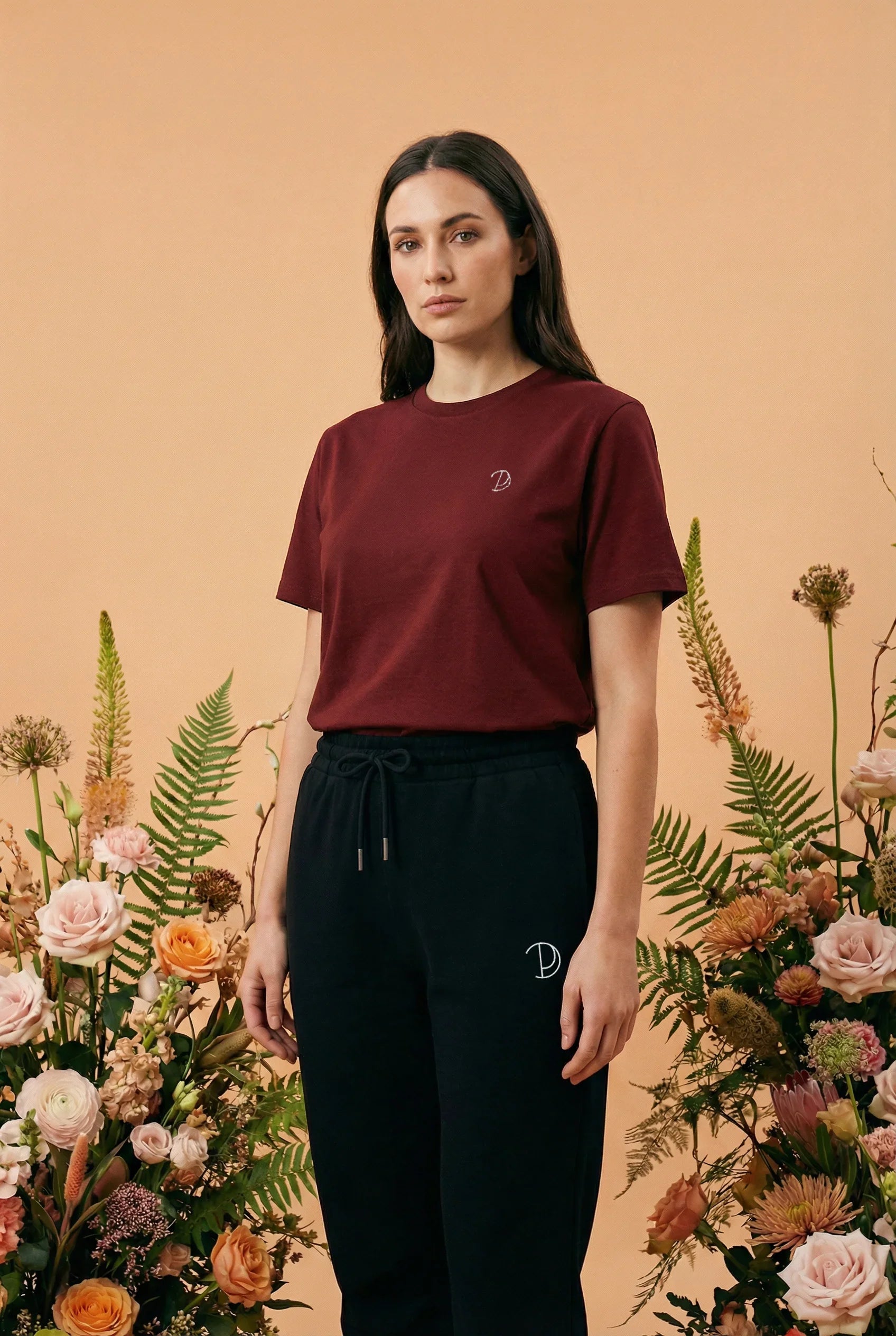 Embroidered P T-Shirt