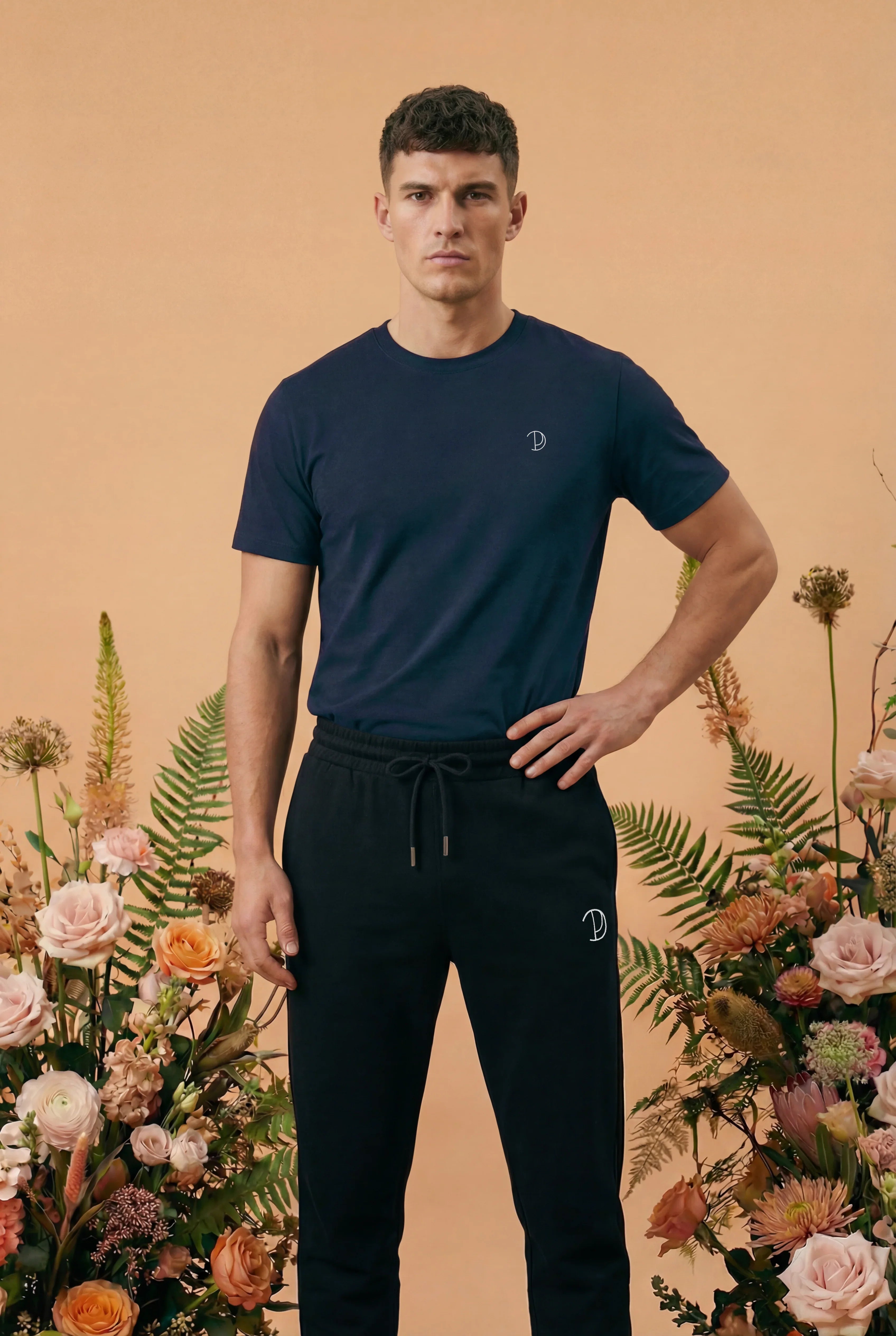 Embroidered P T-Shirt