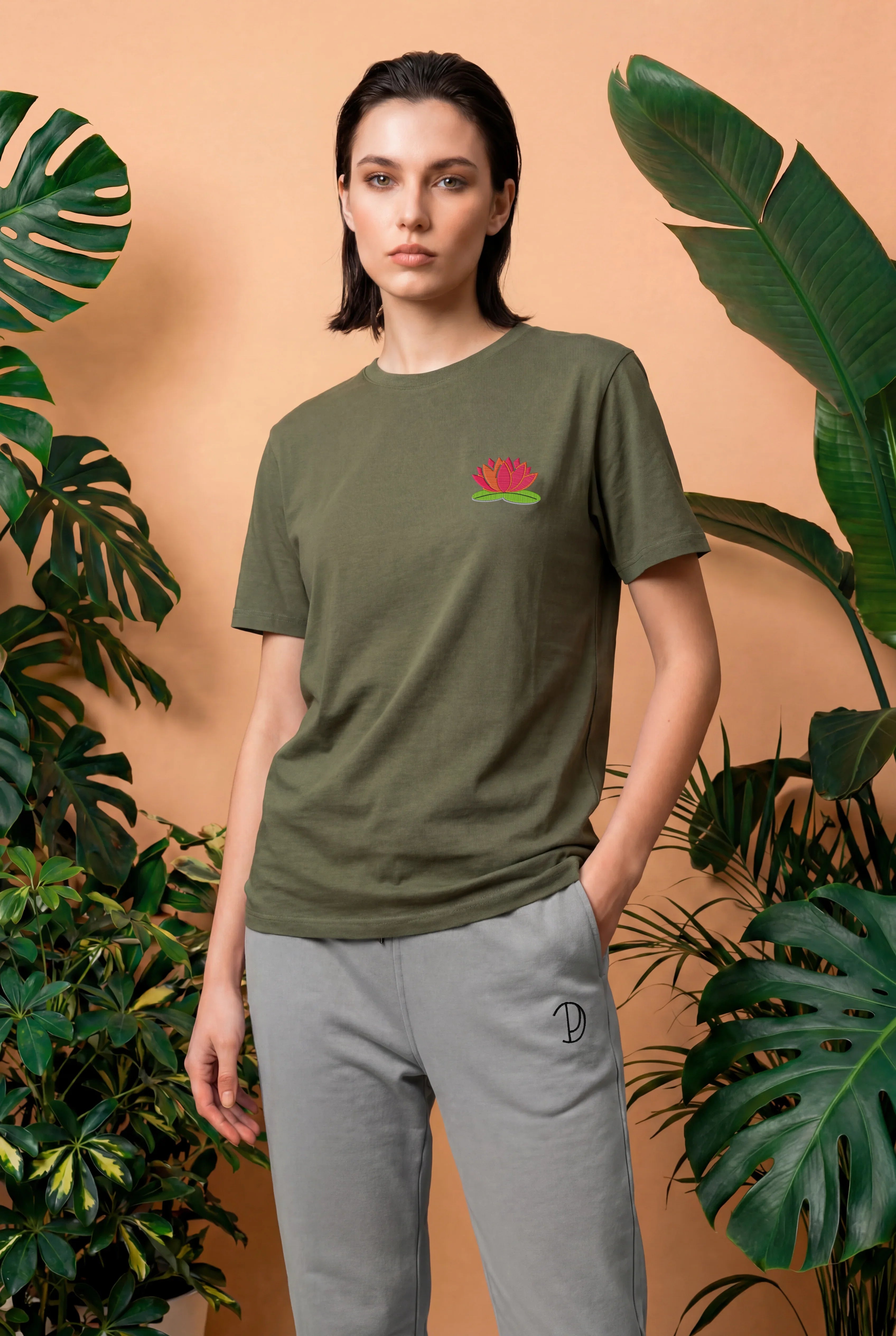 Vandlilje-T-shirt