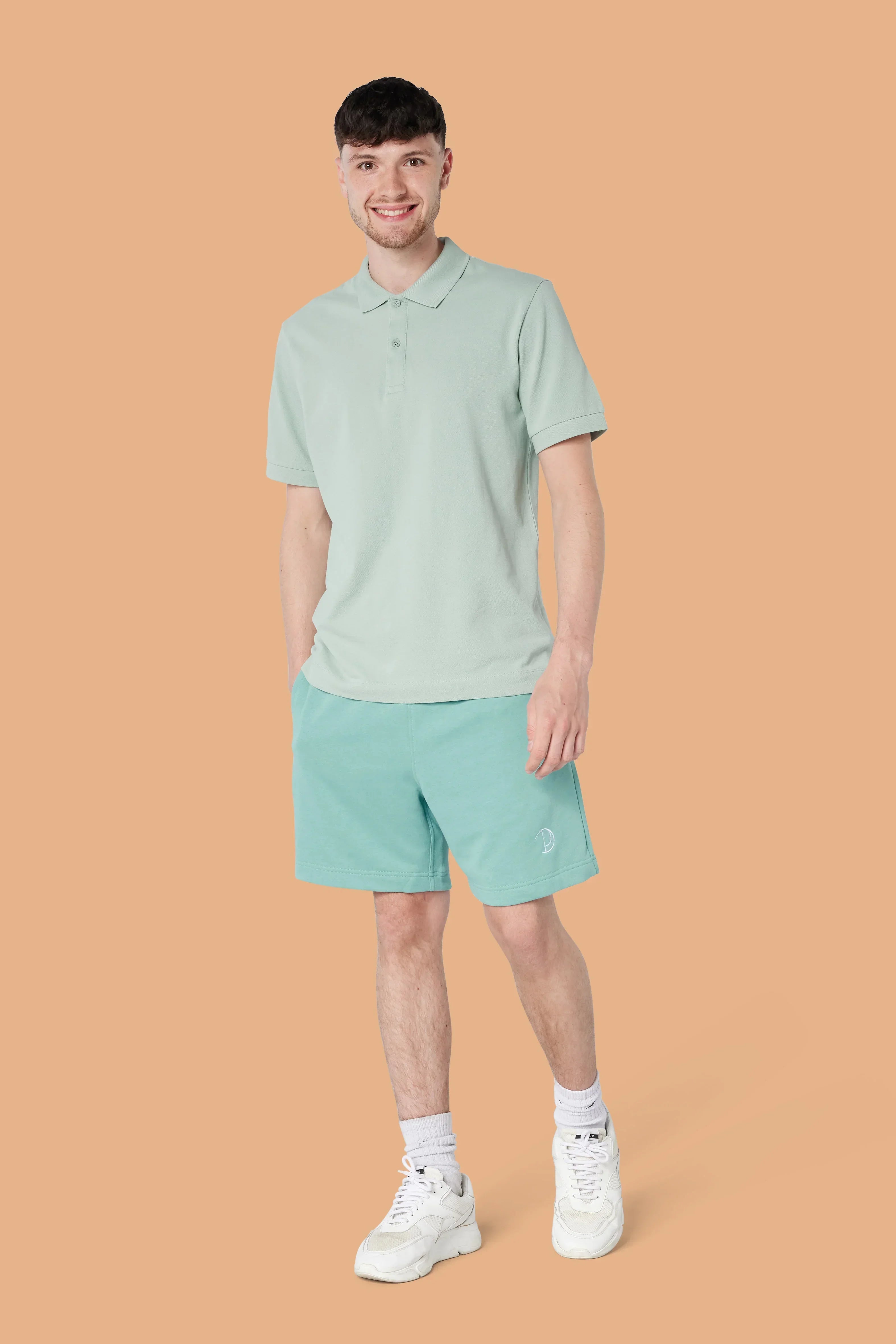 Embroidered P Shorts